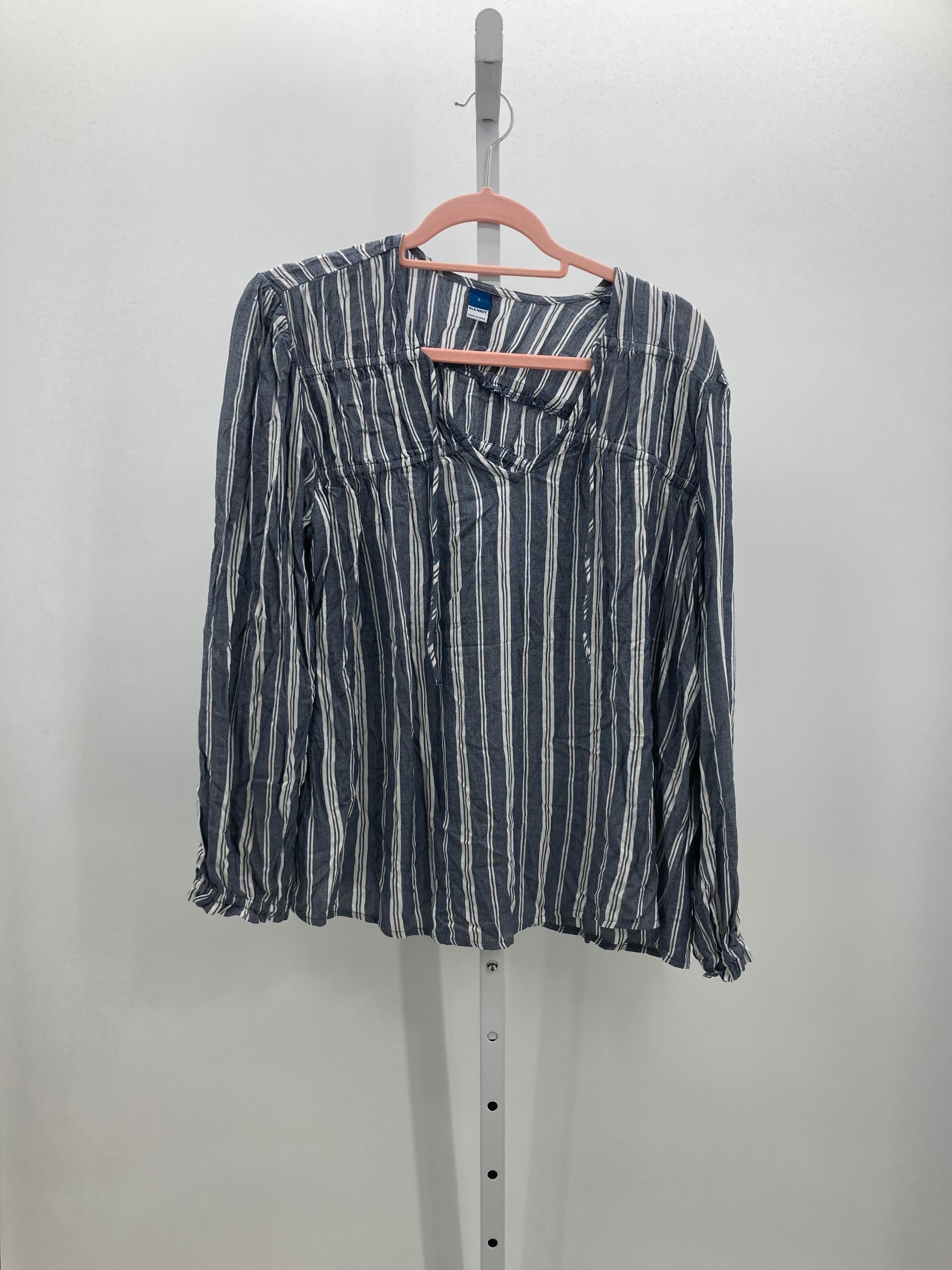 Old Navy Size Large Misses Long Sleeve Shirt