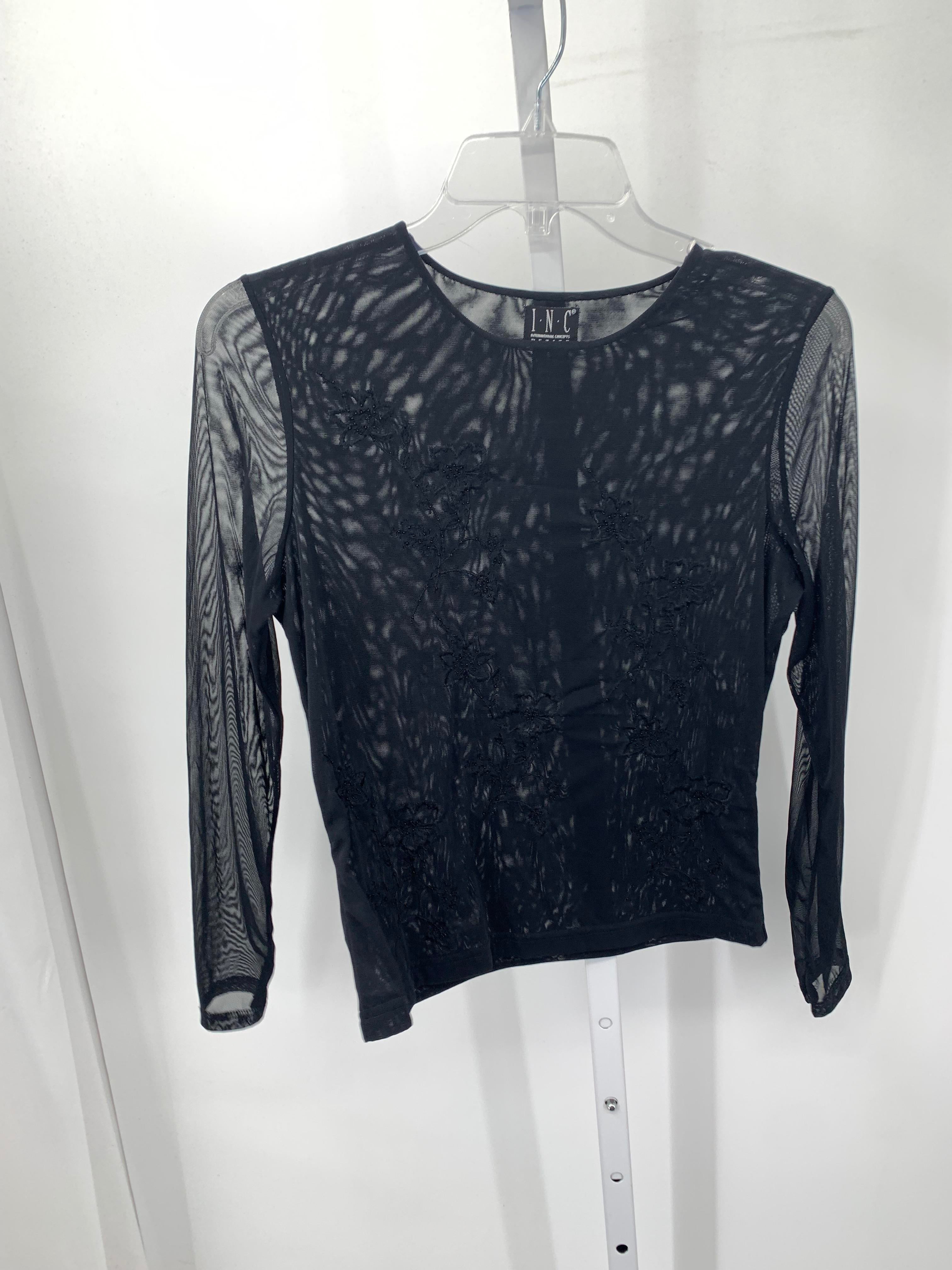 INC Size Small Petite Petite Long Sleeve Shirt