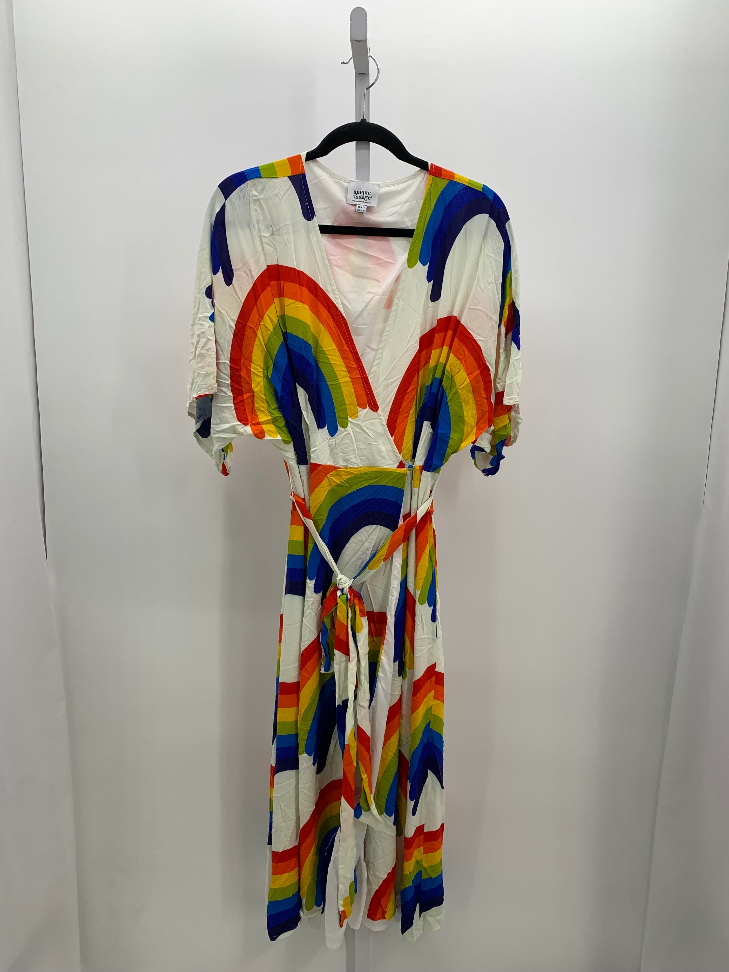 Size Extra Large Misses Short Sleeve Dress