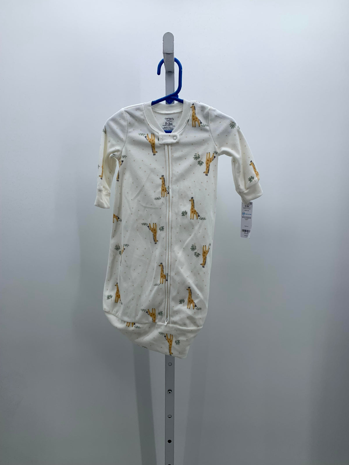 NEW FLEECE ZIP GIRAFFES