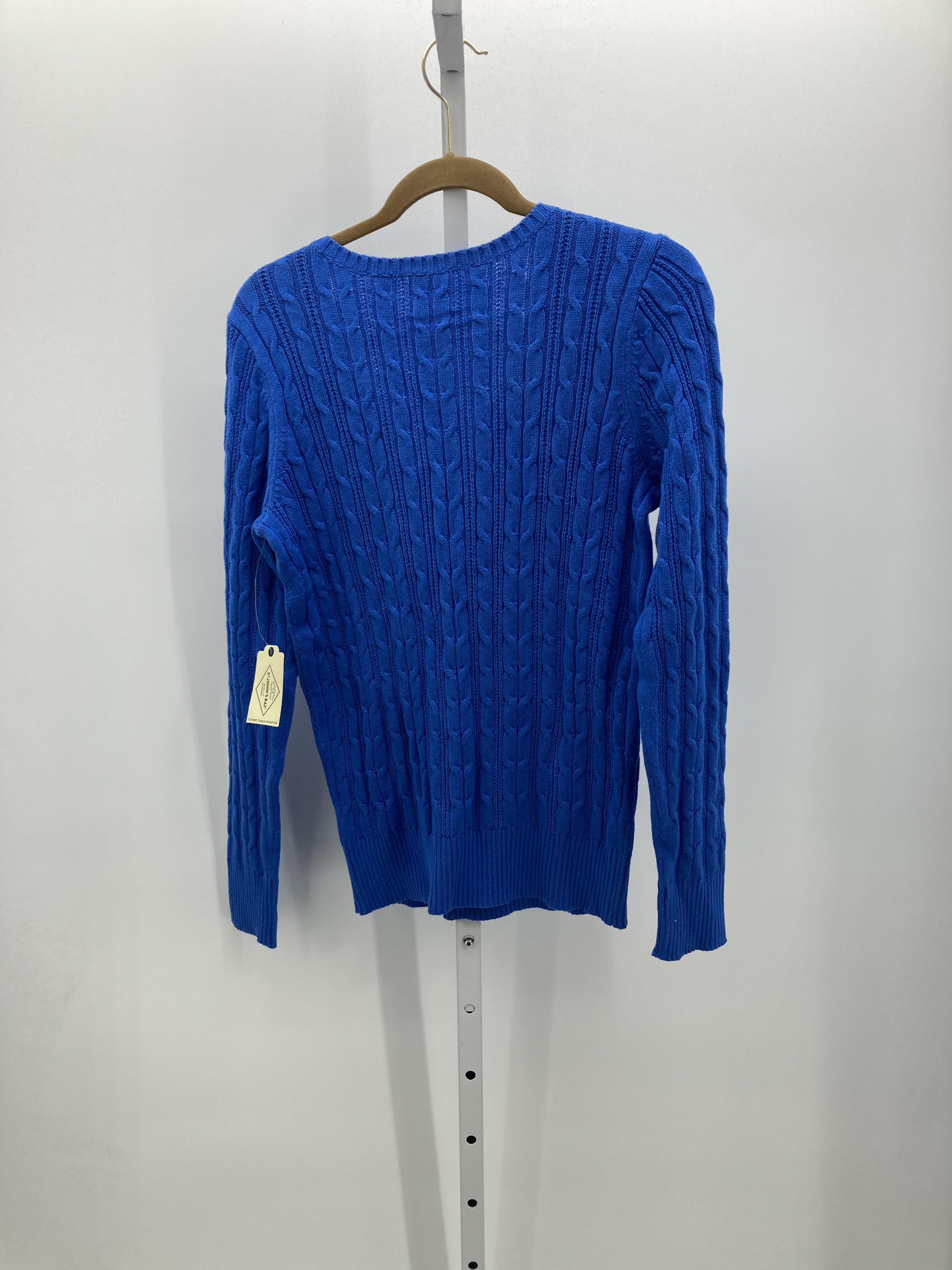 St. Johns Bay Size Medium Misses Long Slv Sweater