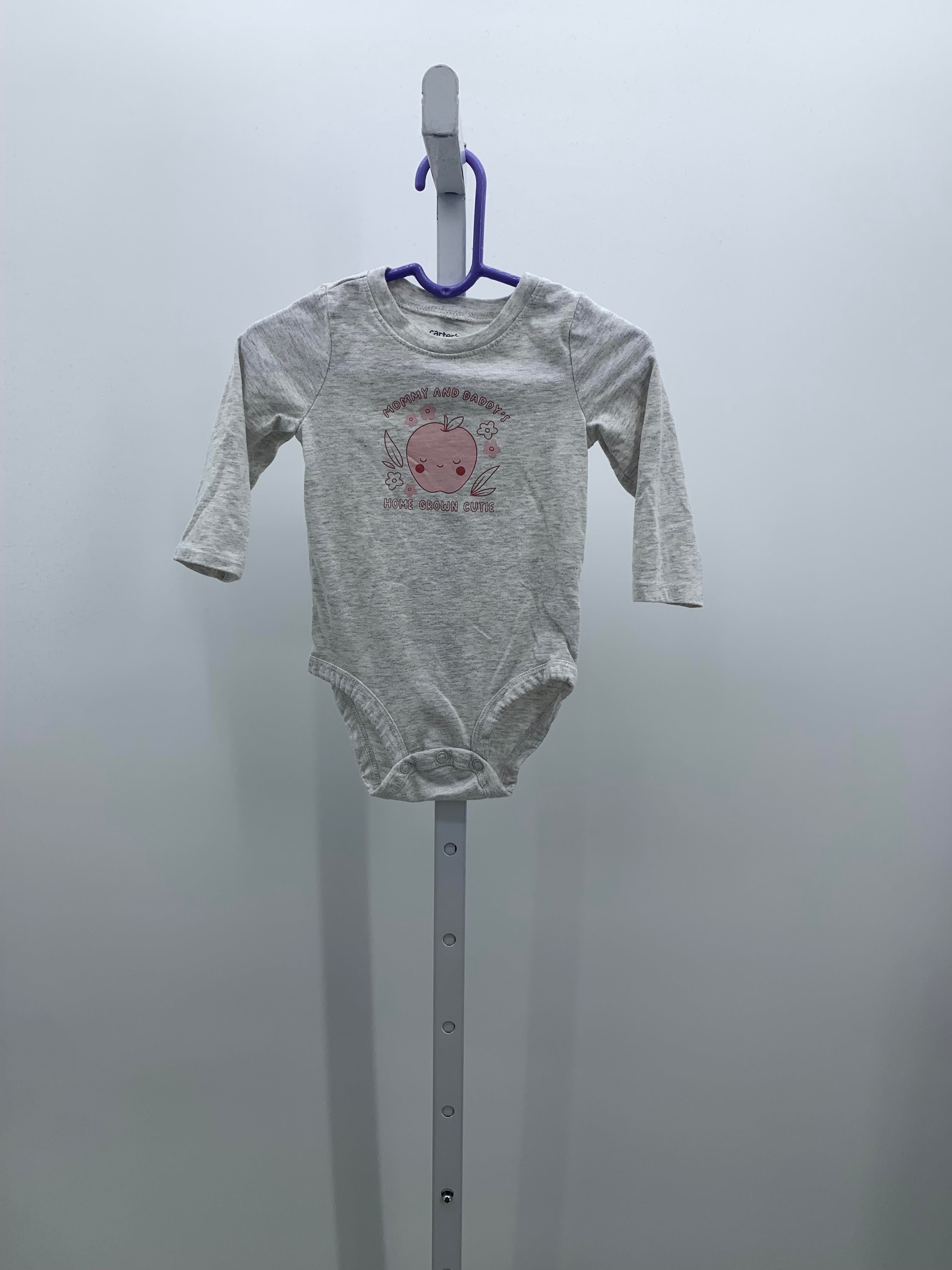 Carters Size 9 Months Girls Long Sleeve Shirt