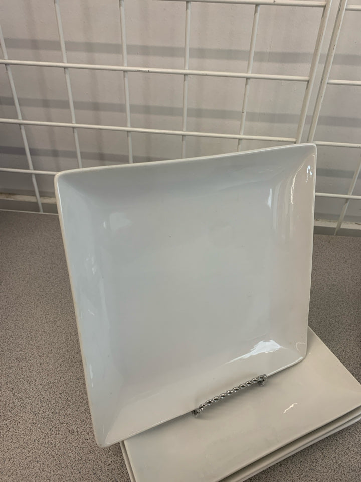 12PC SQUARE DISH SET SRV FOR 4.