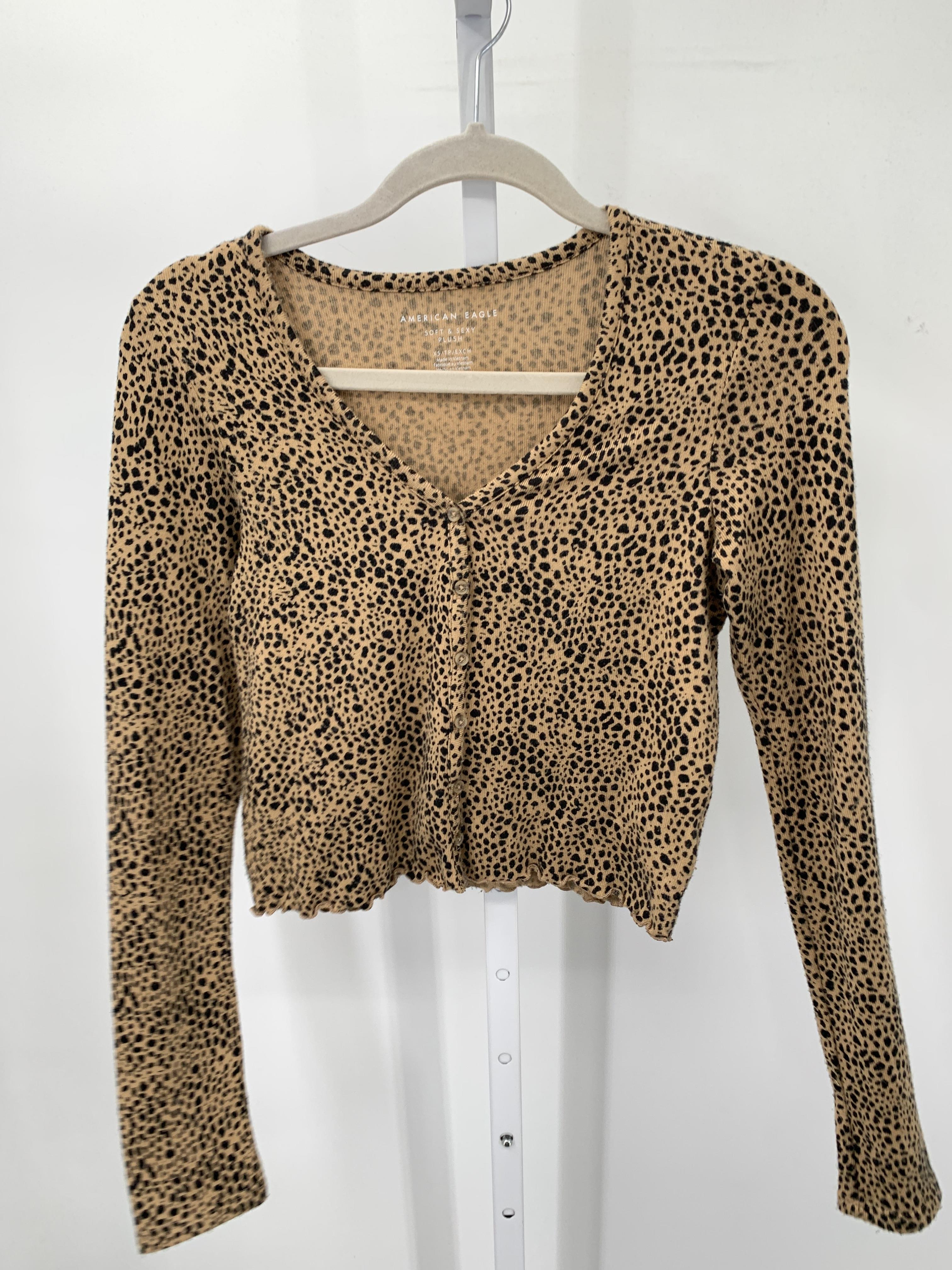 American Eagle Size X Small Juniors Long Sleeve Sweater