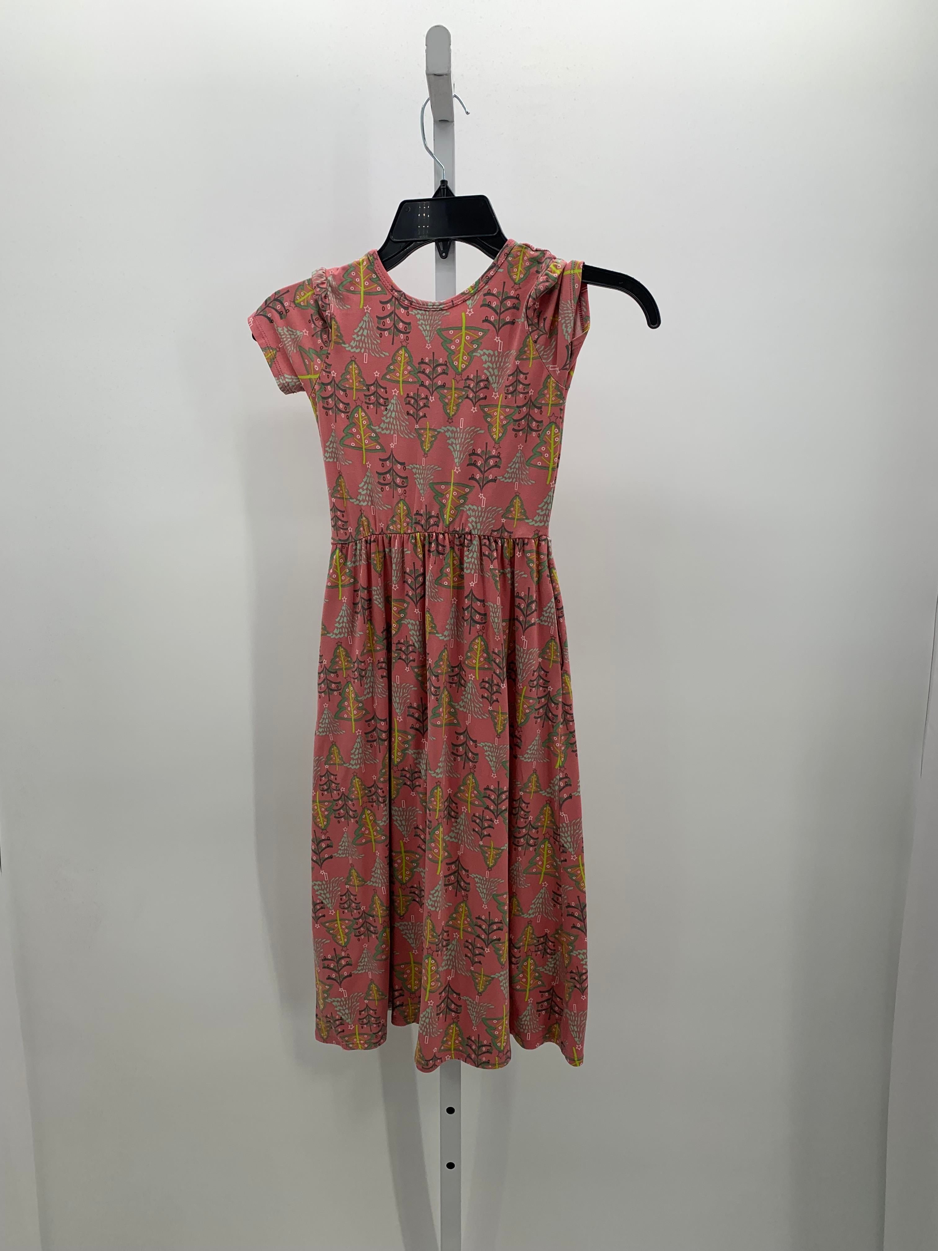 SHORT SLV DRESS DOTDOT SMILE