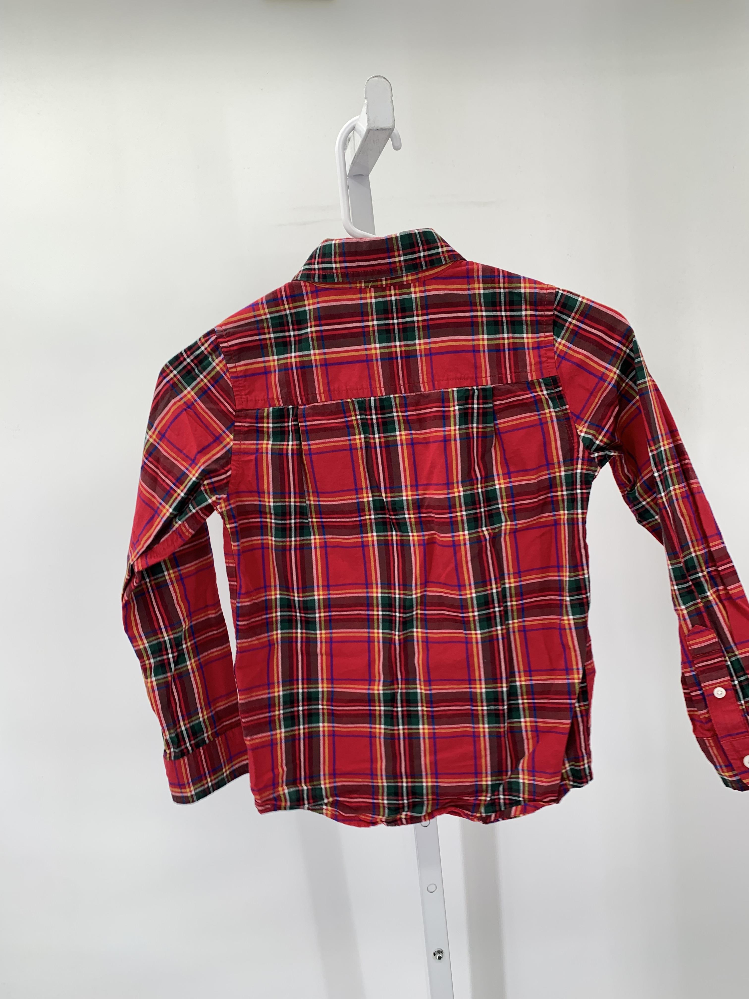 PLAID BTN DOWN
