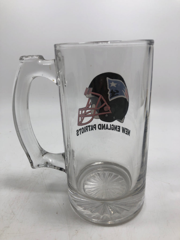 NEW ENGLAND PATRIOTS BEER MUG.
