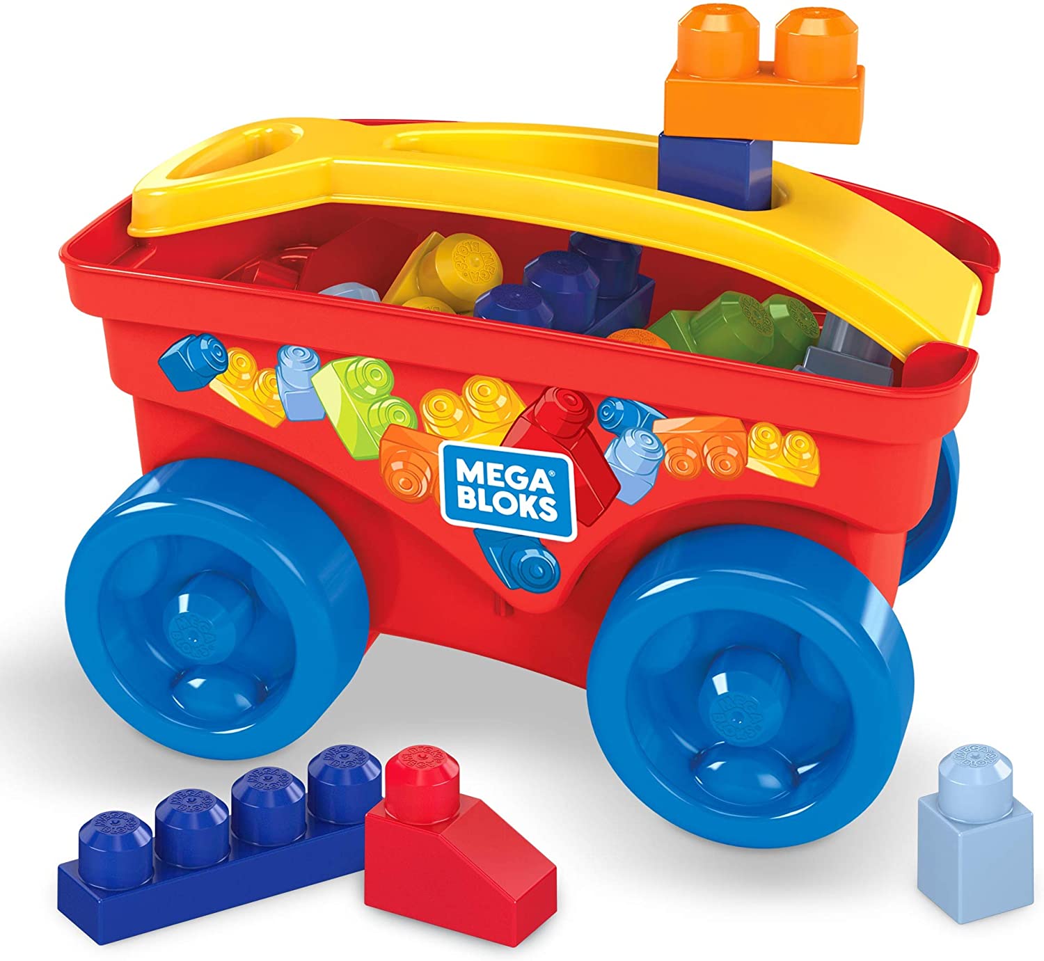 Wagon with blocks Mega Bloks