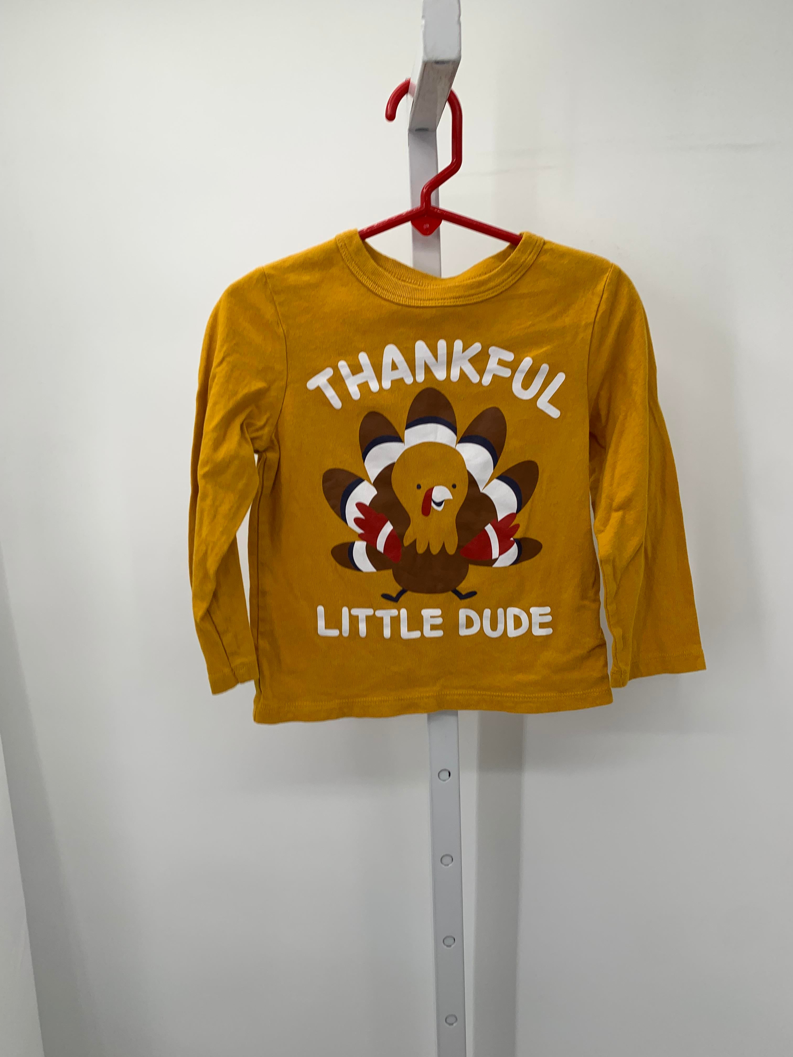 LONG SLV SHIRT THANKFUL LITTLE DUDE