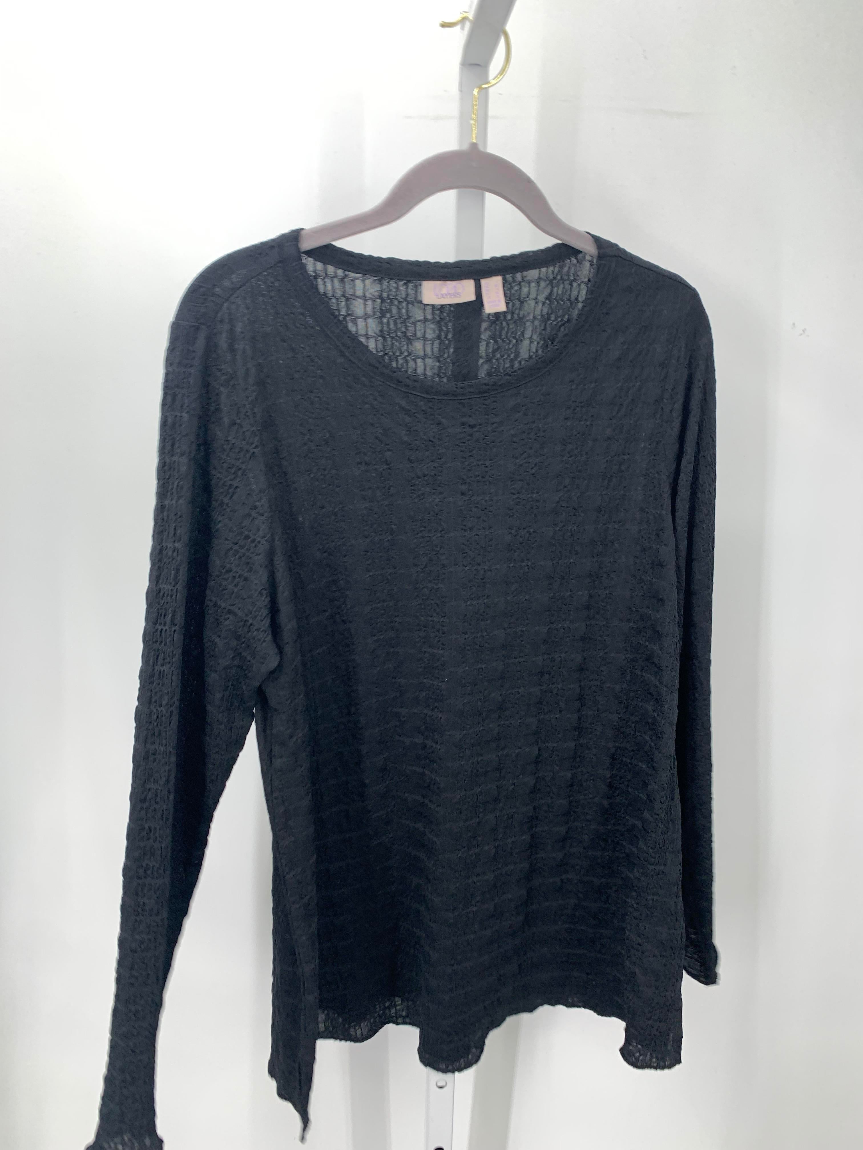 Logitech Size Large Misses Long Sleeve Shirt