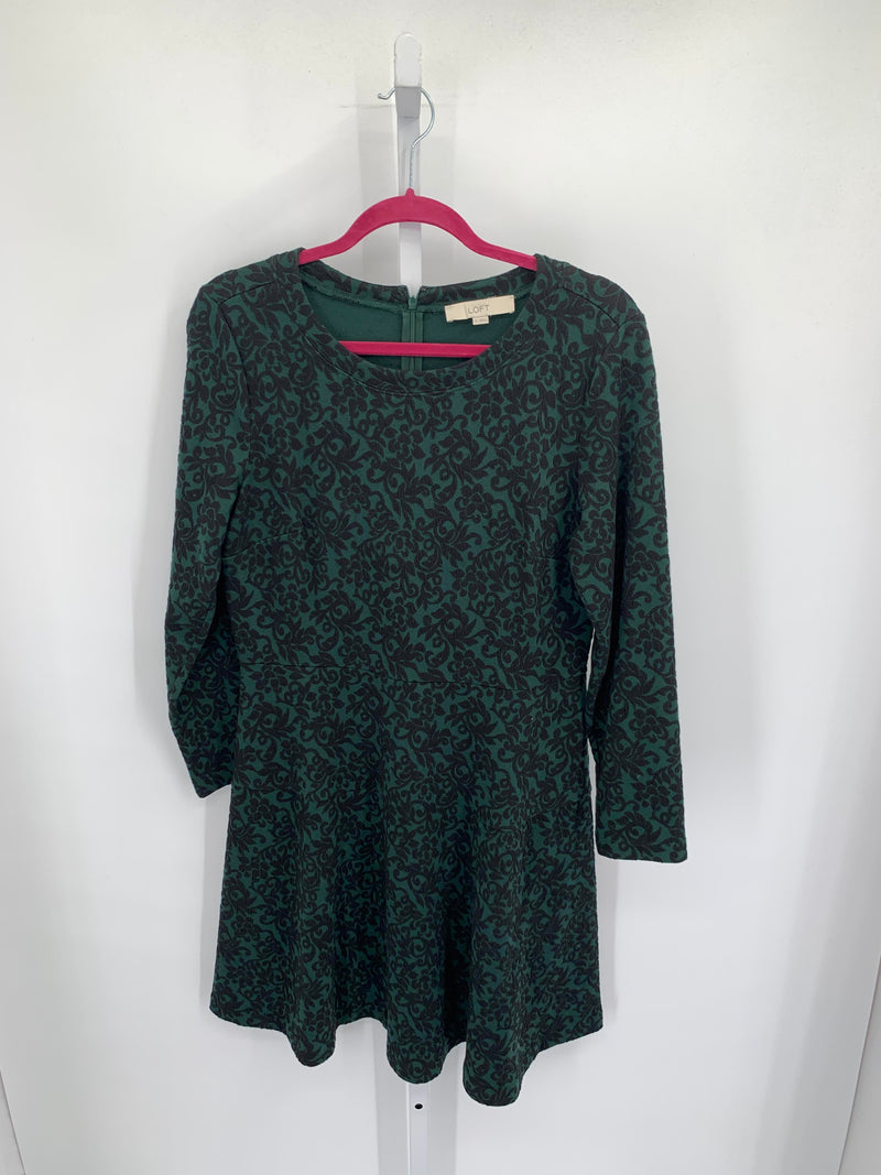 Loft Size 12 Misses Long Sleeve Dress