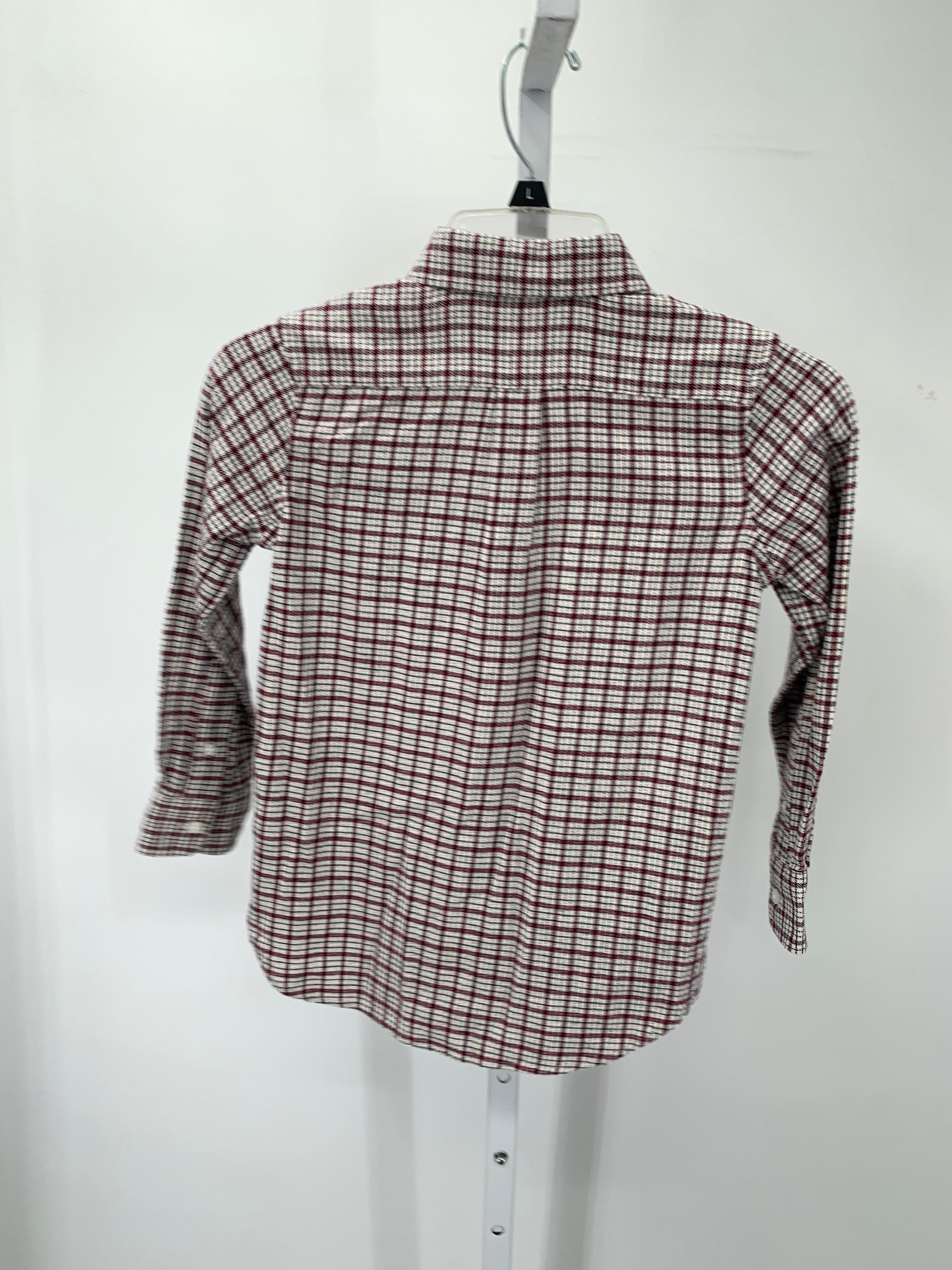 RED PLAID BTN DOWN