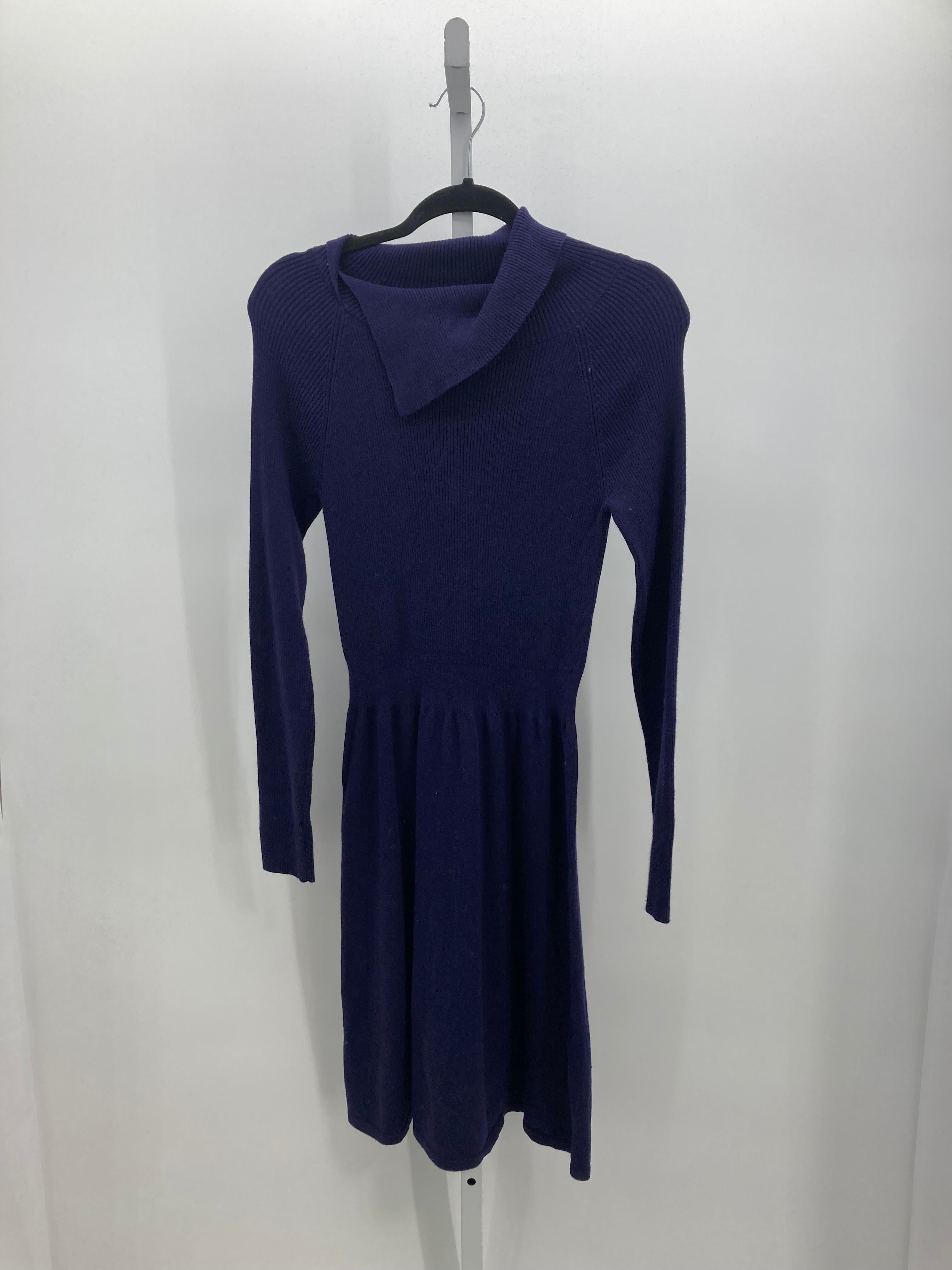 White House Black Size Large Misses Long Sleeve Dress