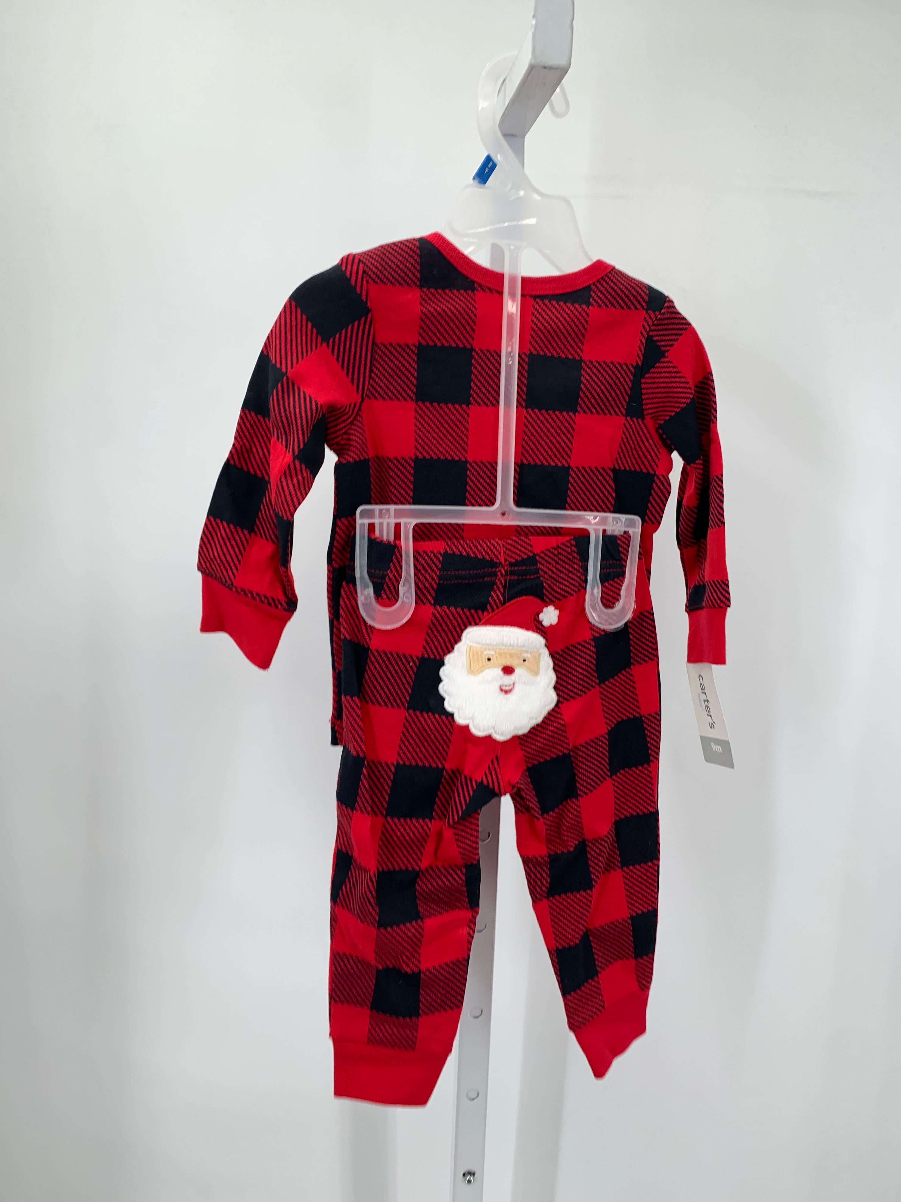NEW PLAID SANTA SHIRT AND PANTS