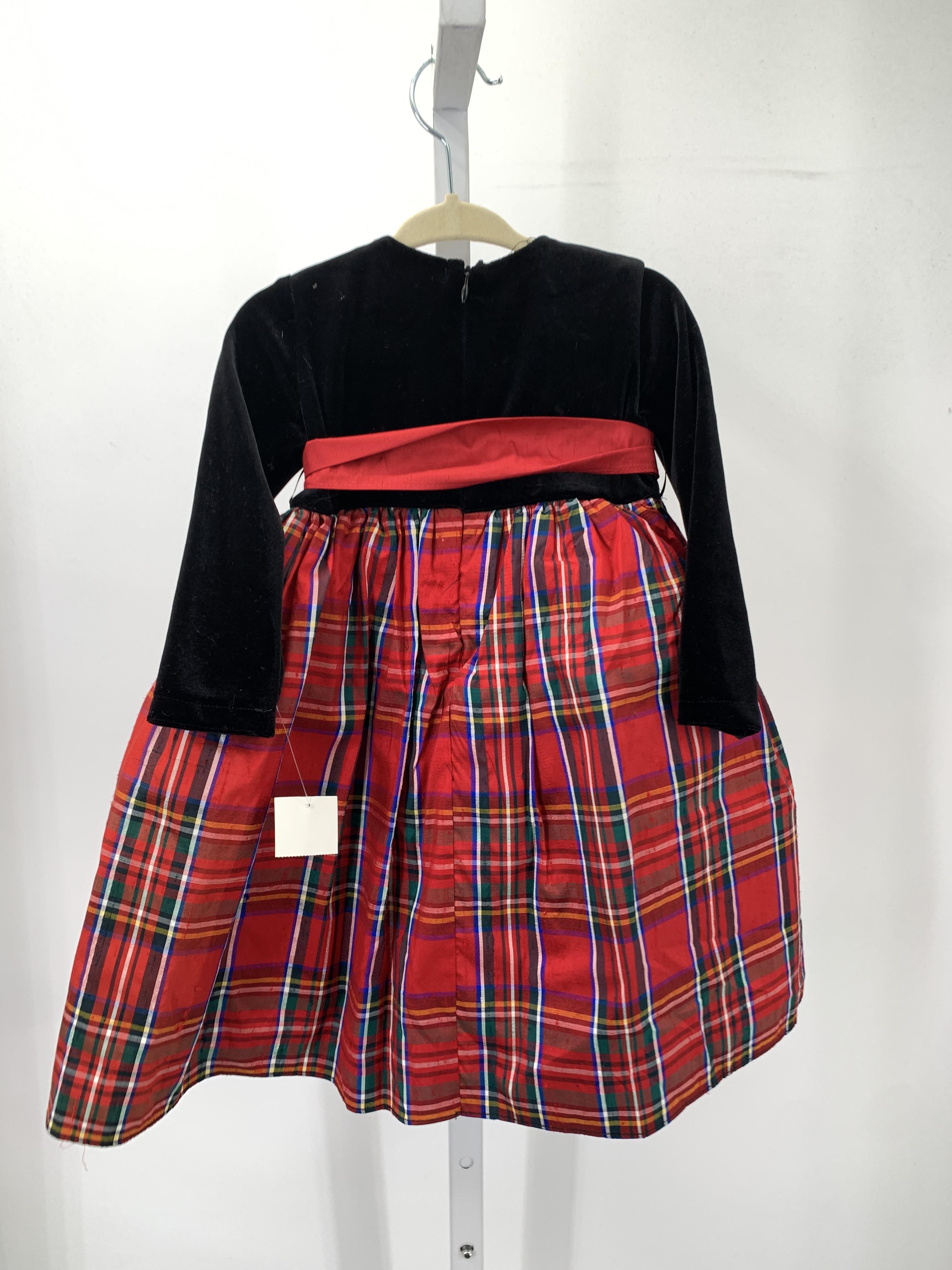 Size 3T Girls Long Sleeve Dress