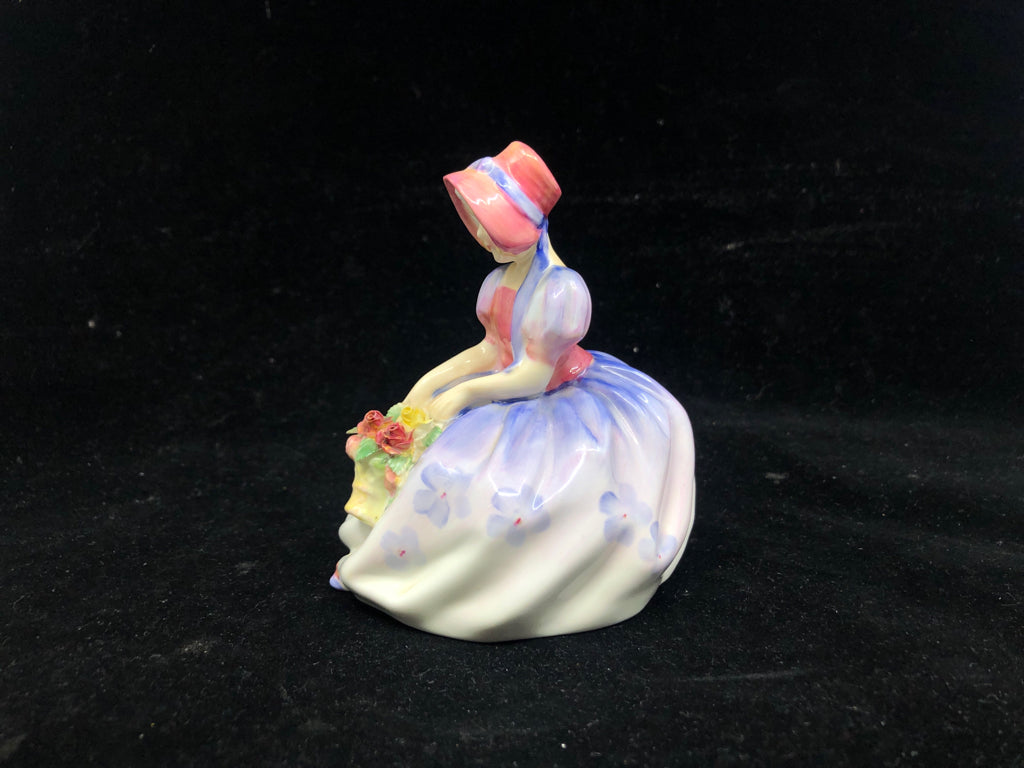 VTG ROYAL DOULTON MONICA SITTING GIRL.