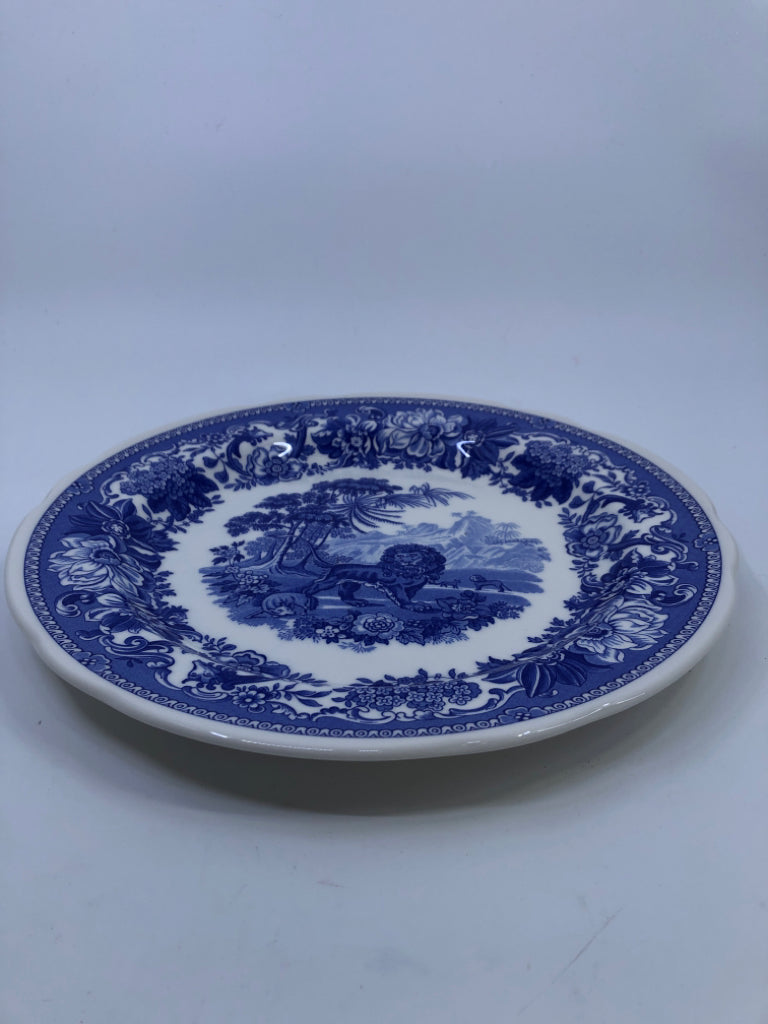 BLUE/WHITE "AESOP'S FABLES" SPODE BLUE ROOM COLLECTION.