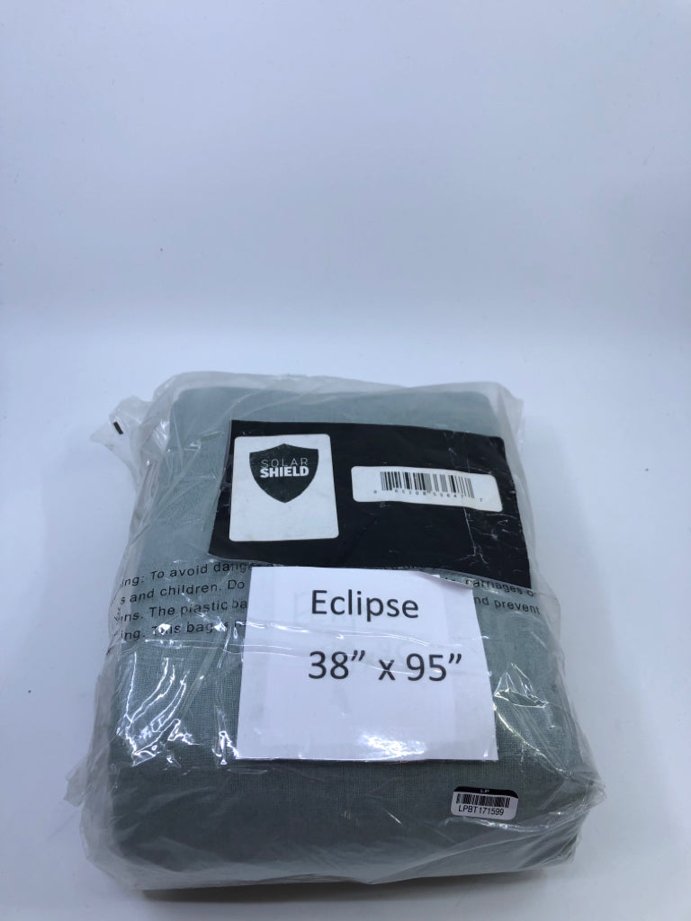 NIP TEAL ECLIPSE CURTAINS.
