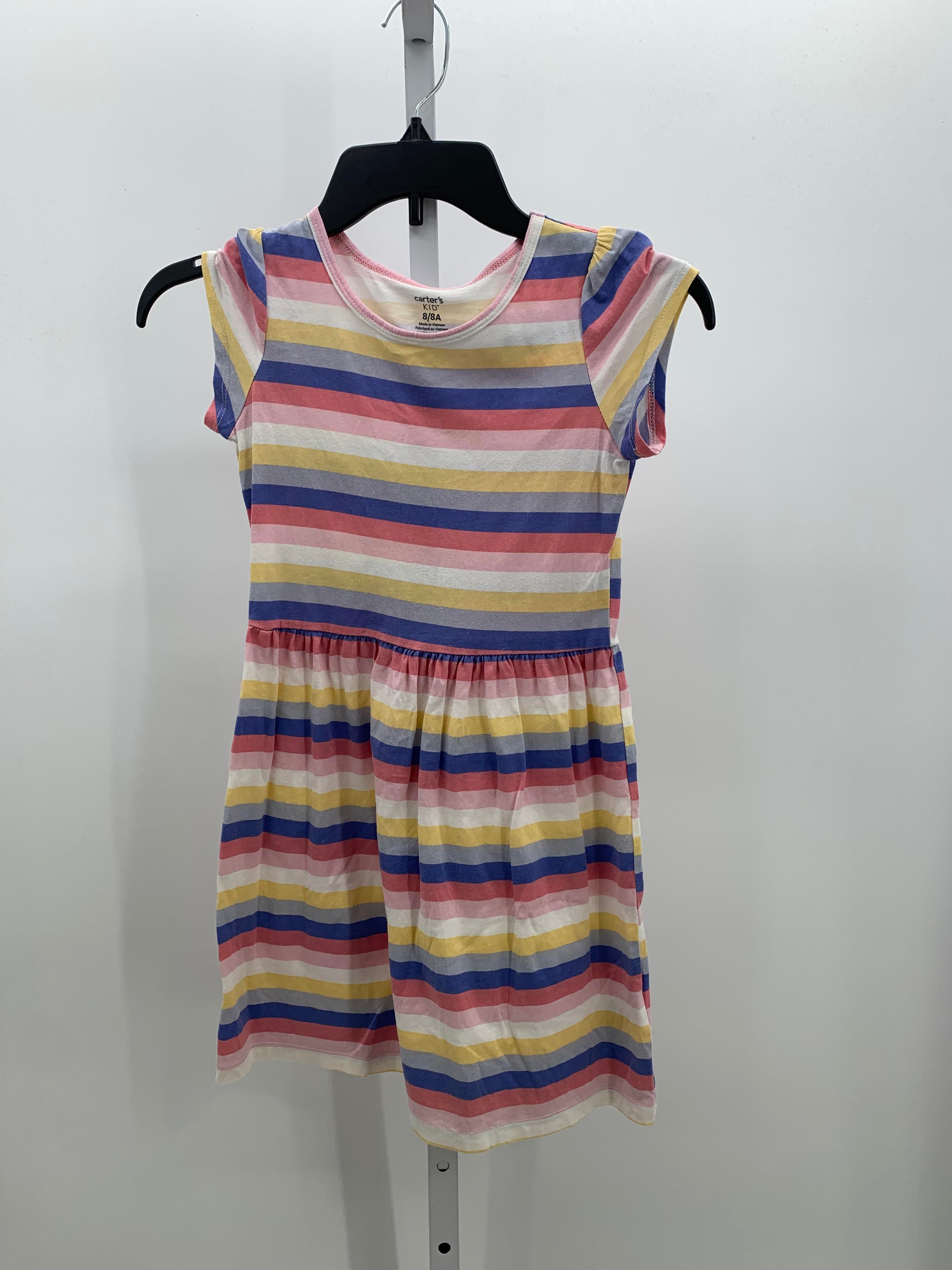 Carters Size 8 Girls Short Sleeve Dress