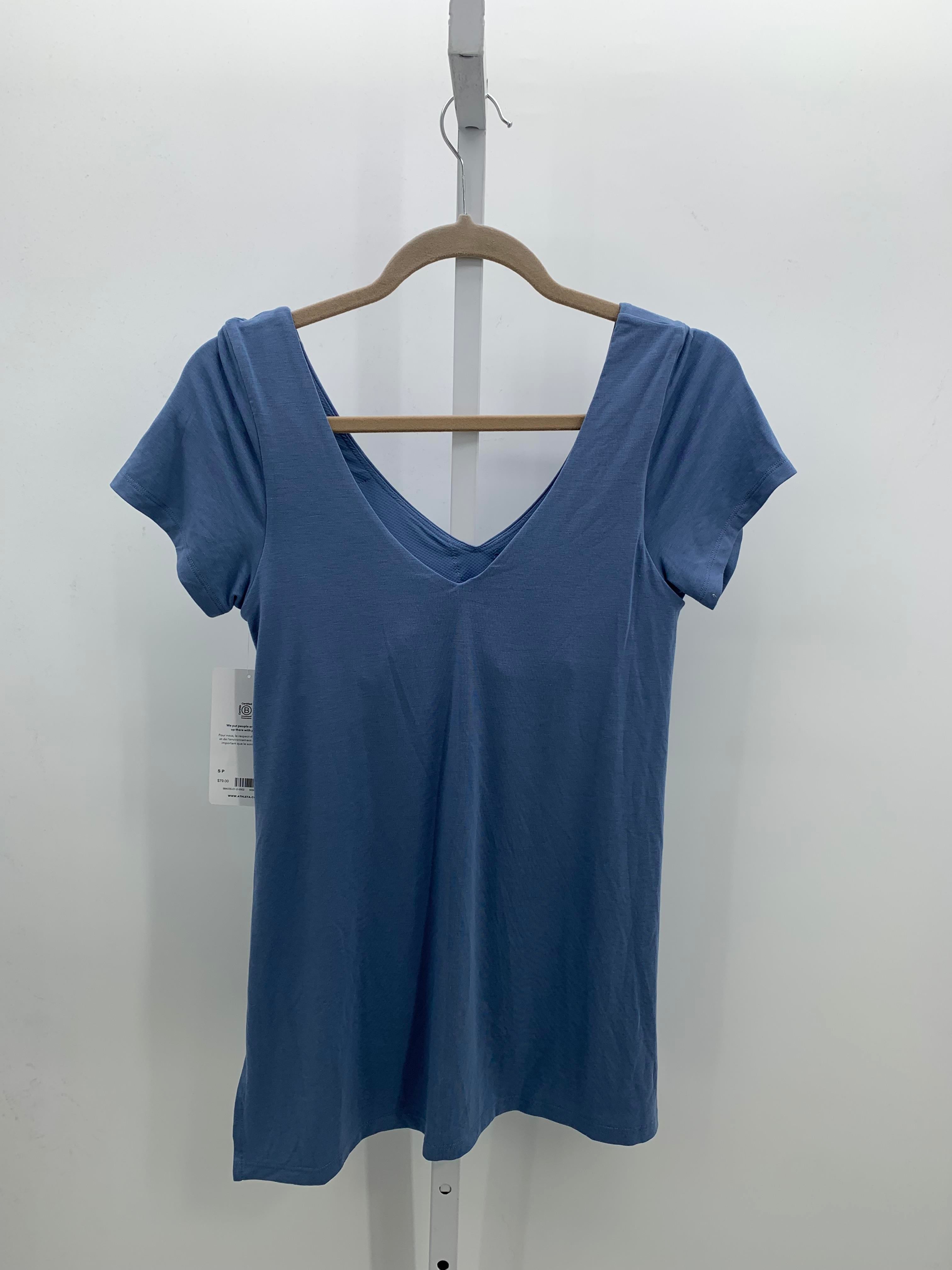 Athleta Size Small Misses Short Sleeve Shirt