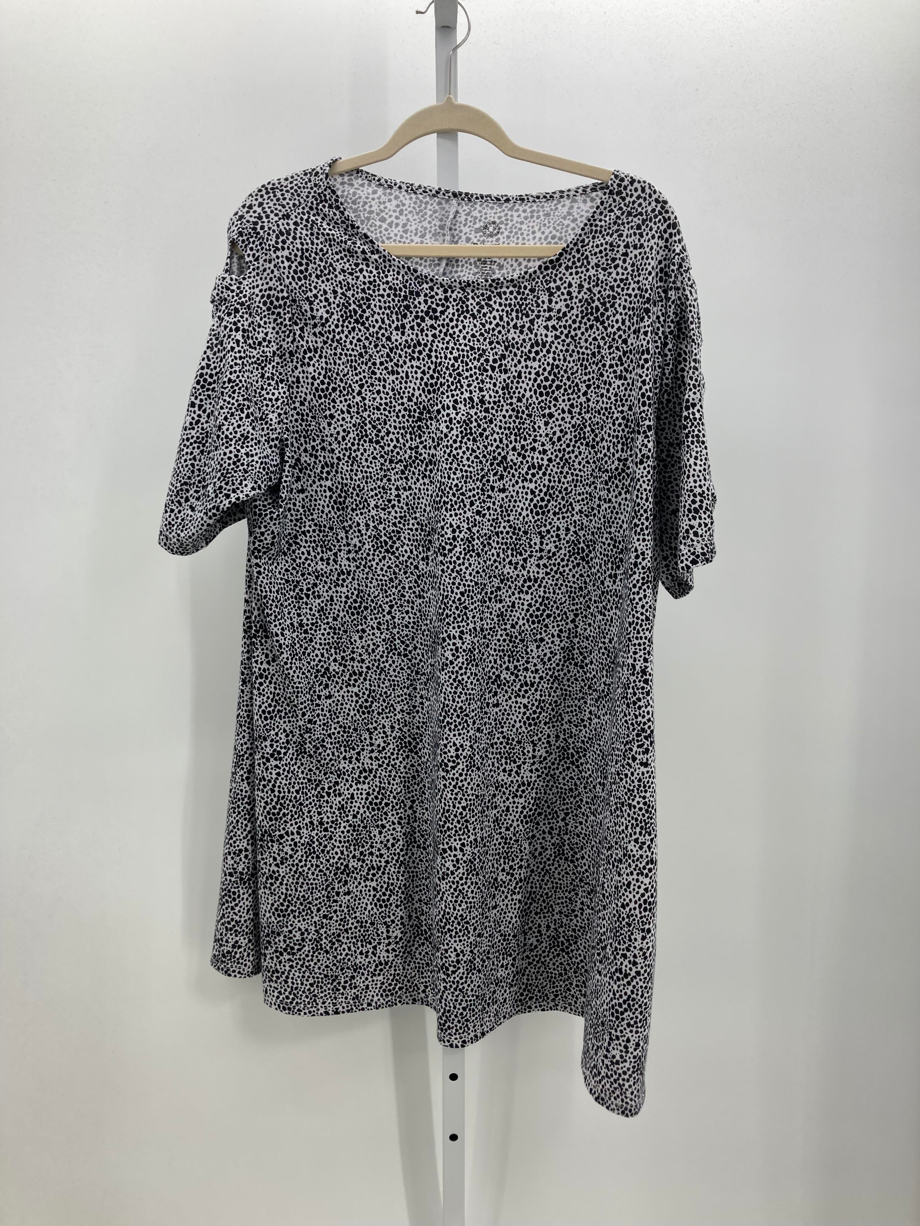 Ruby Rd. Size 1X Womens Short Sleeve Dress