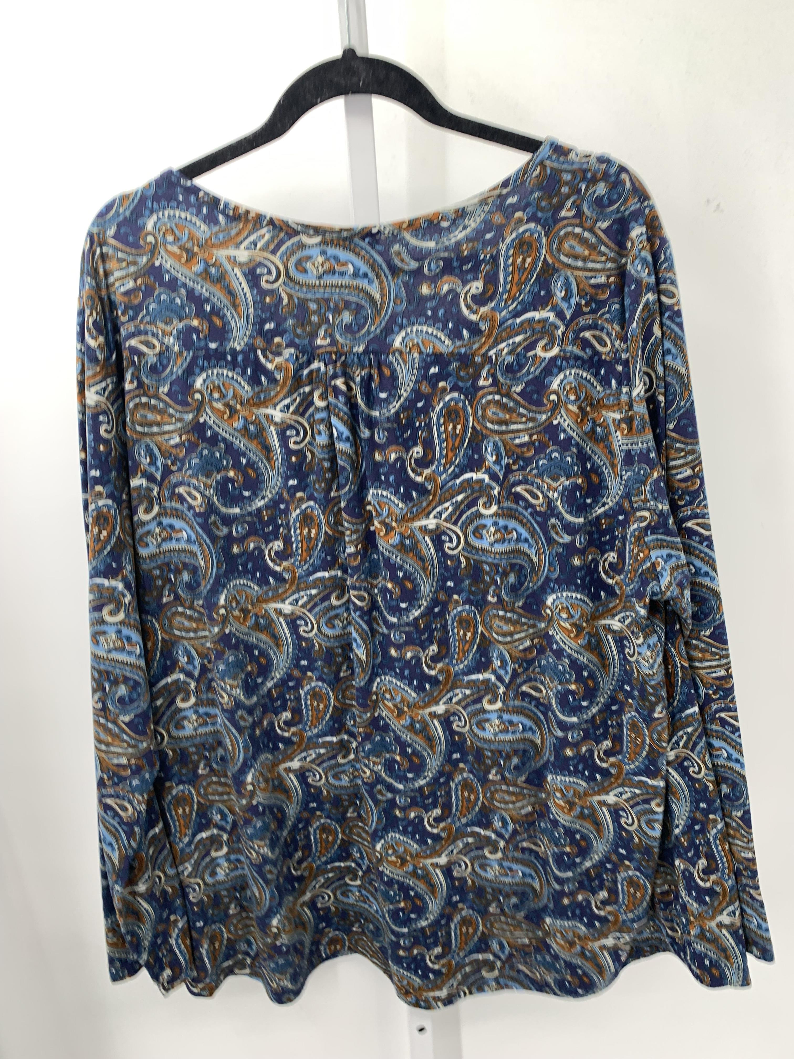 Size 4X Womens Long Sleeve Shirt