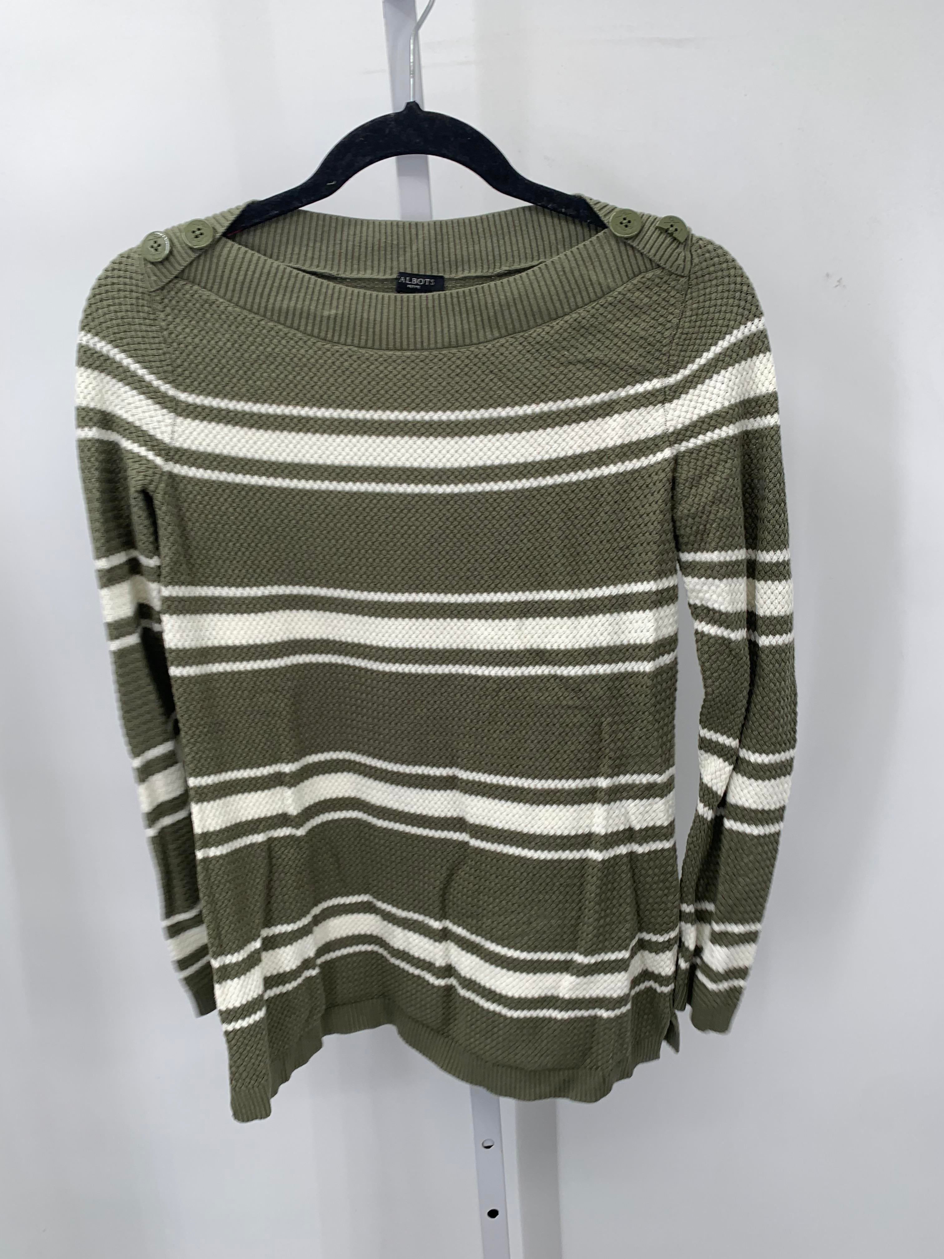 Talbots Size Small Petite Petite Long Slv Sweater