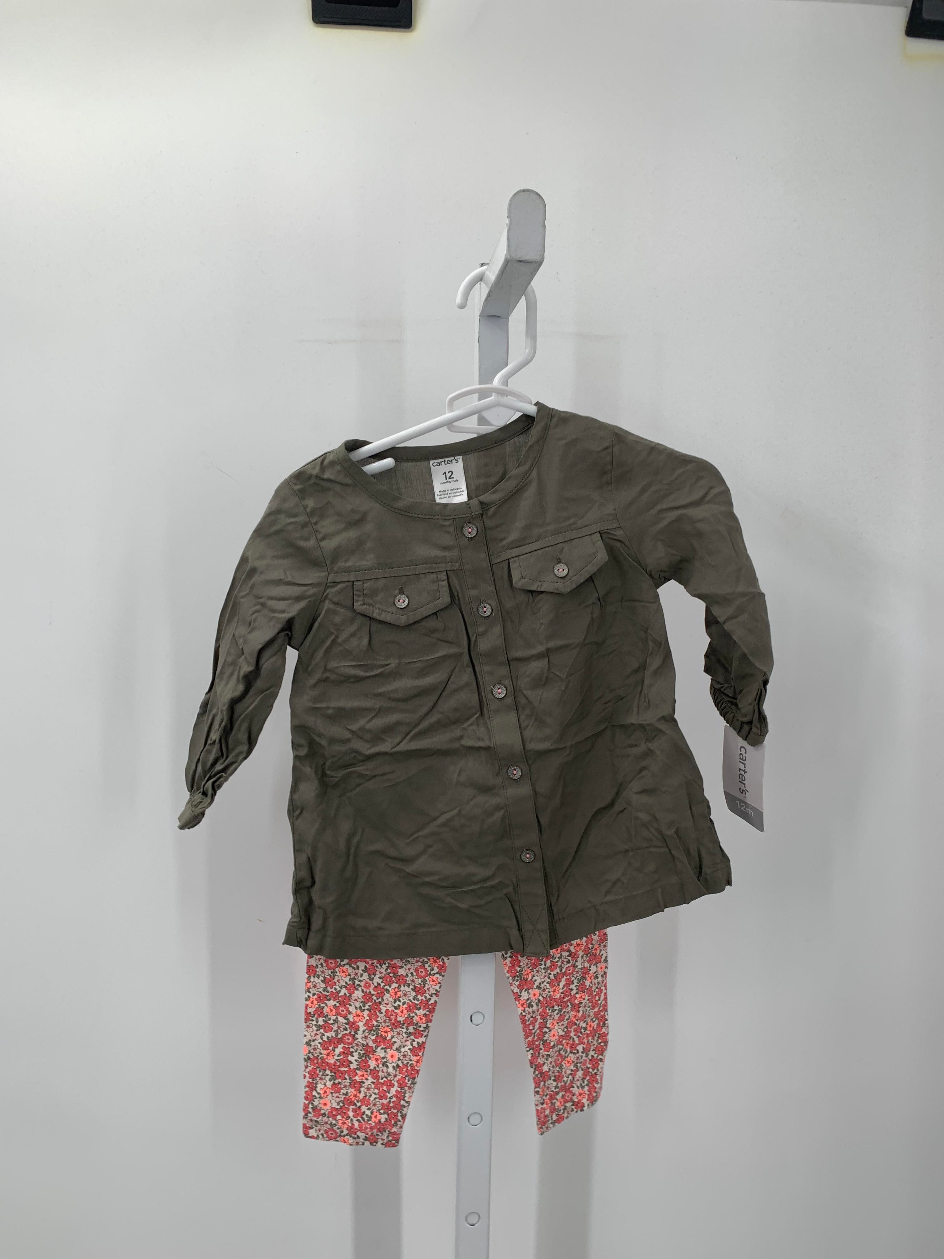 Carters Size 12 Months Girls 2 Pieces