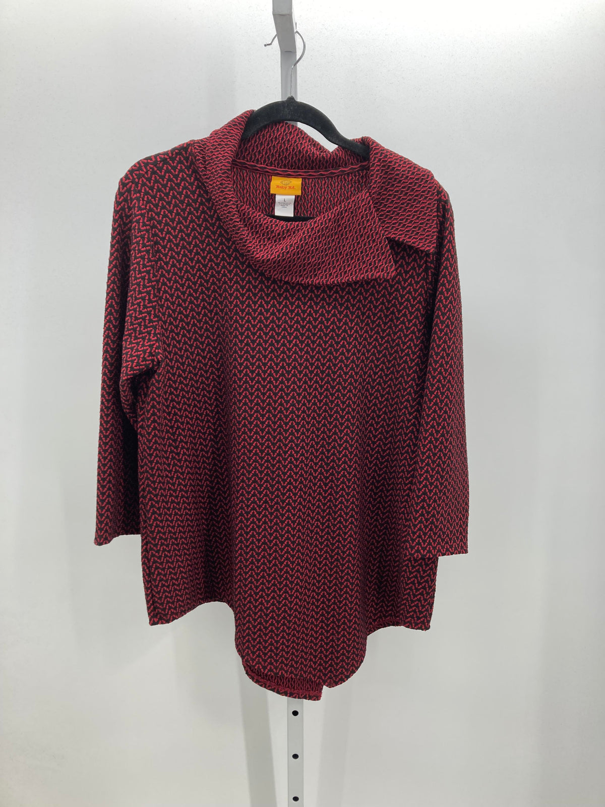 Ruby Rd. Size Large Misses 3/4 Sleeve Shirt