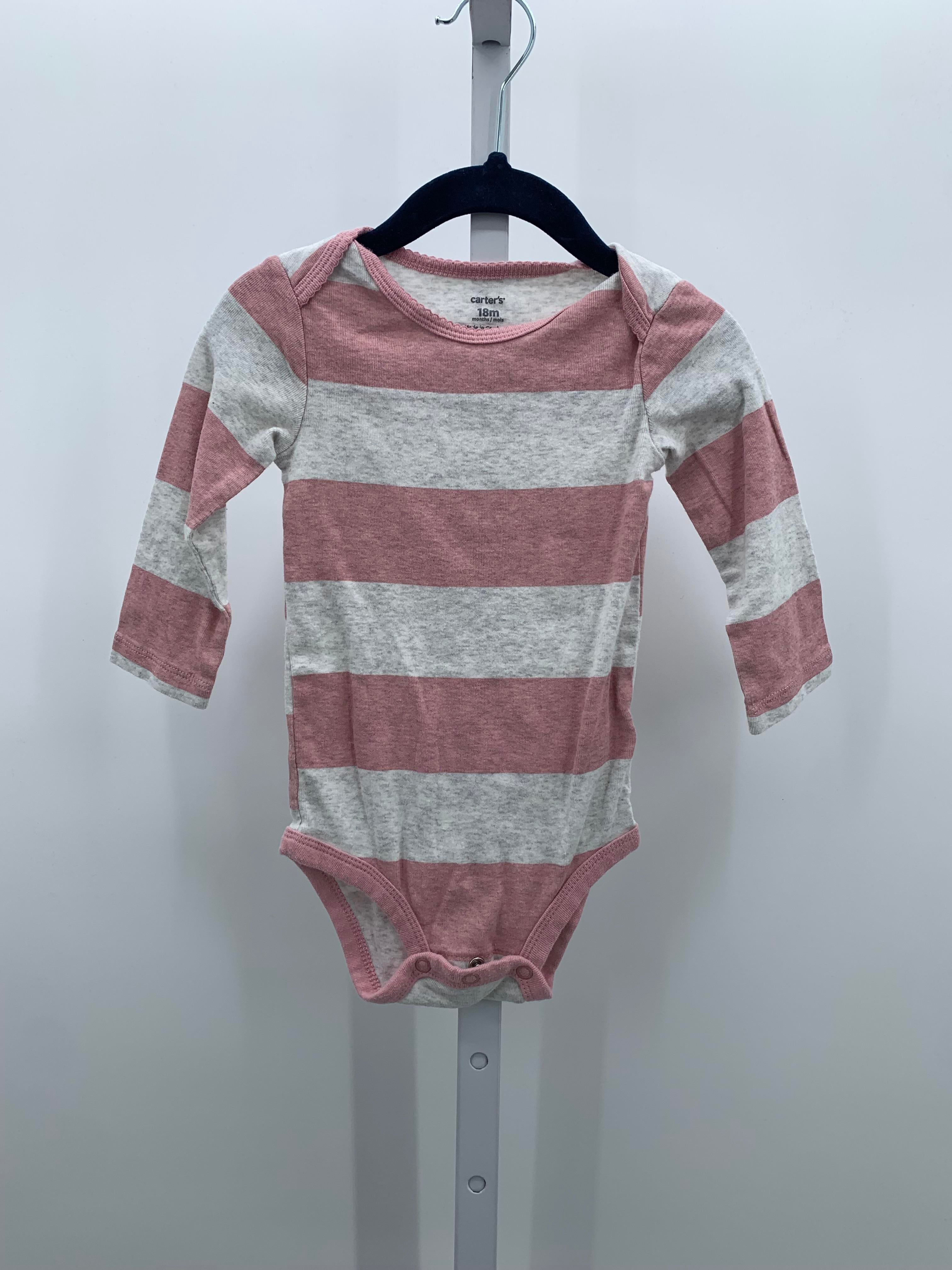 Carters Size 18 Months Girls Long Sleeve Shirt