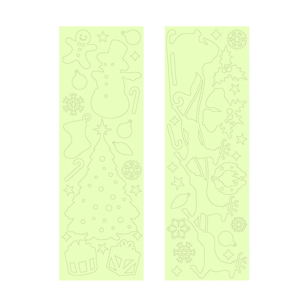 New GloPlay Merry Christmas Stickers