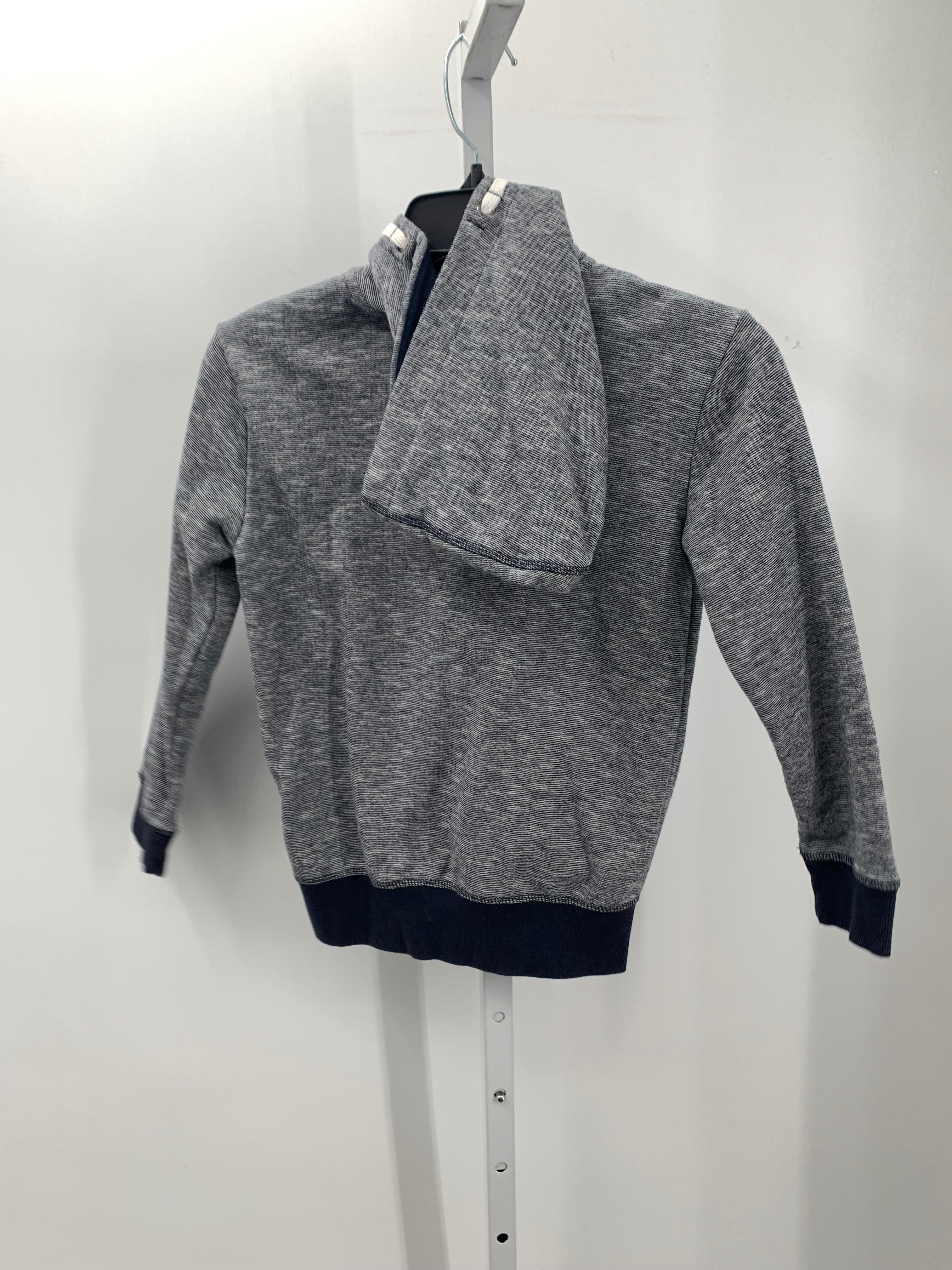 HOODED ZIP KNIT
