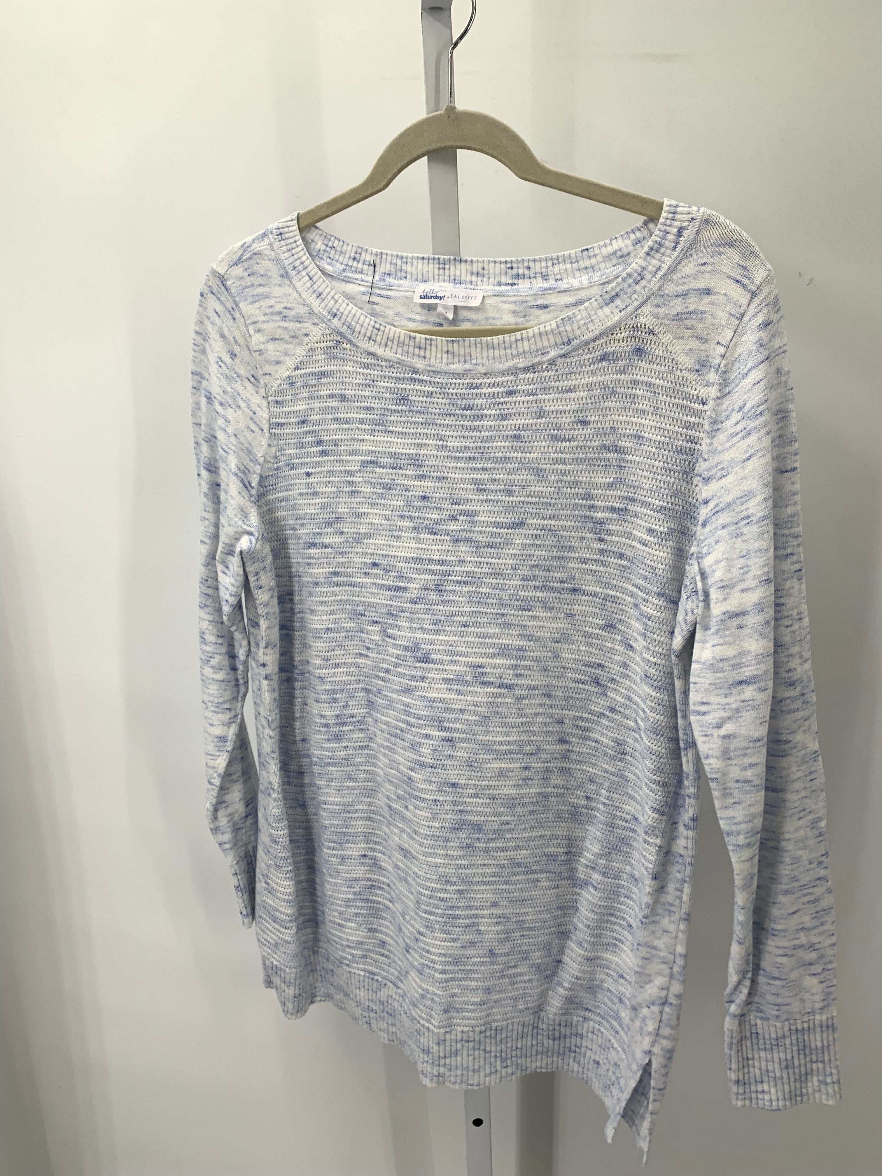 Talbots Size Medium Misses Long Slv Sweater