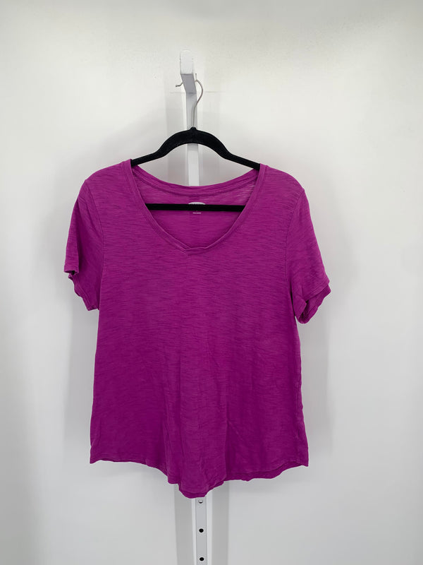 Old Navy Size Large Misses Short Sleeve Shirt