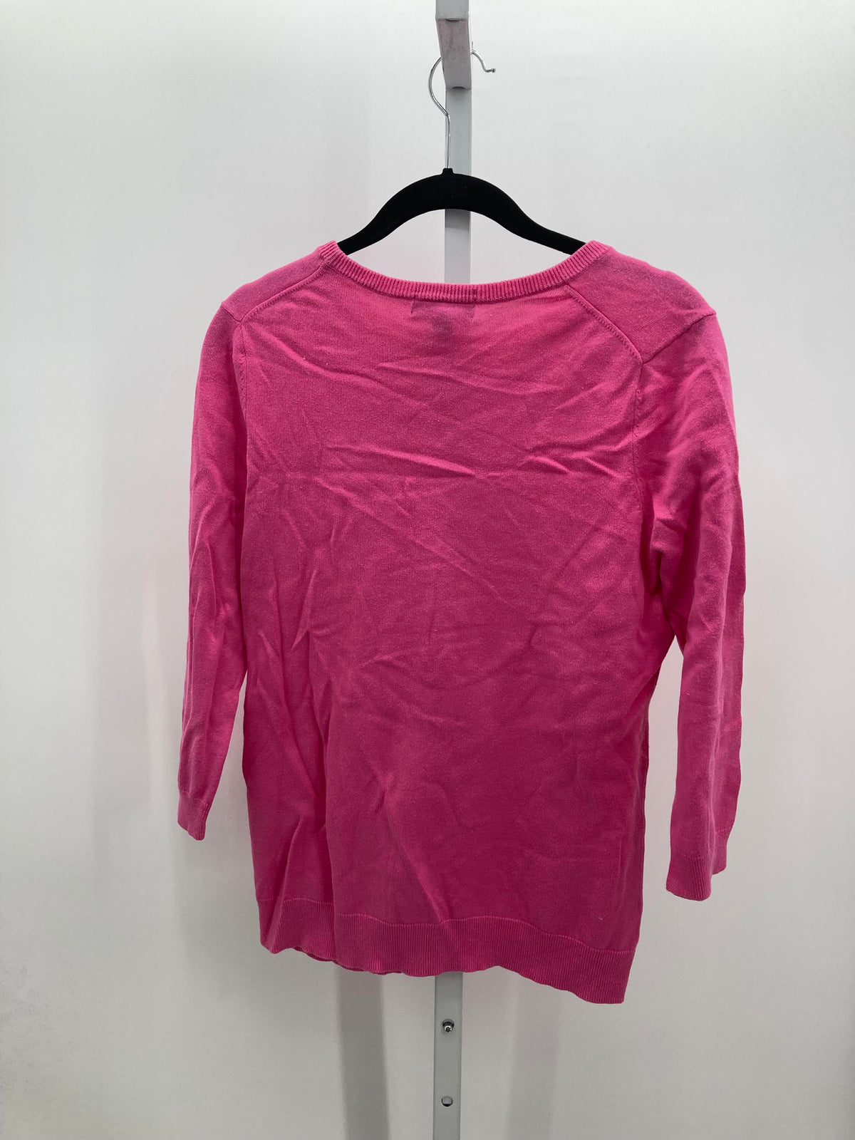 Lands End Size Small Misses 3/4 Sleeve Sweater