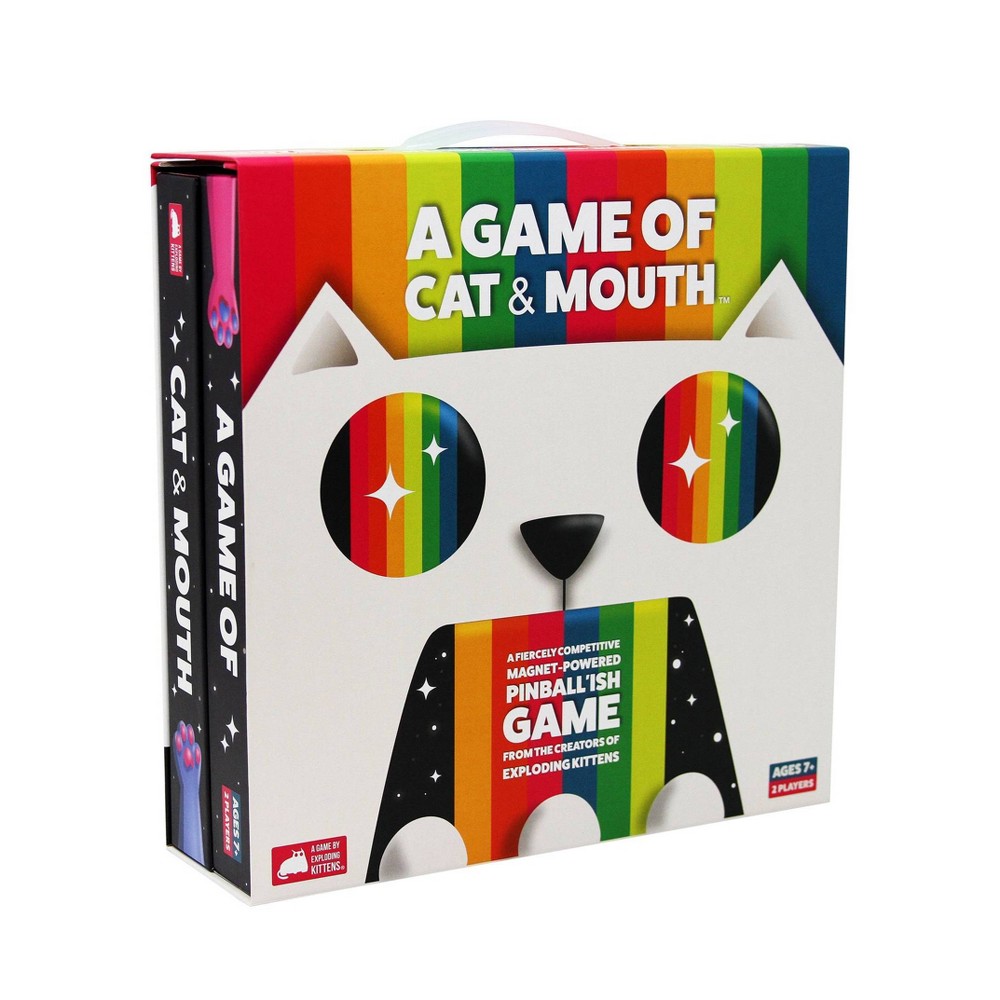 A Game of Cat and Mouth by Exploding Kittens - 2 Players - Ages 7+ - 15 Minutes