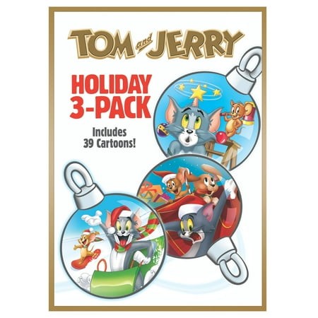 Tom & Jerry Holiday 3-Pack (DVD)  Animation  Warner Bros -