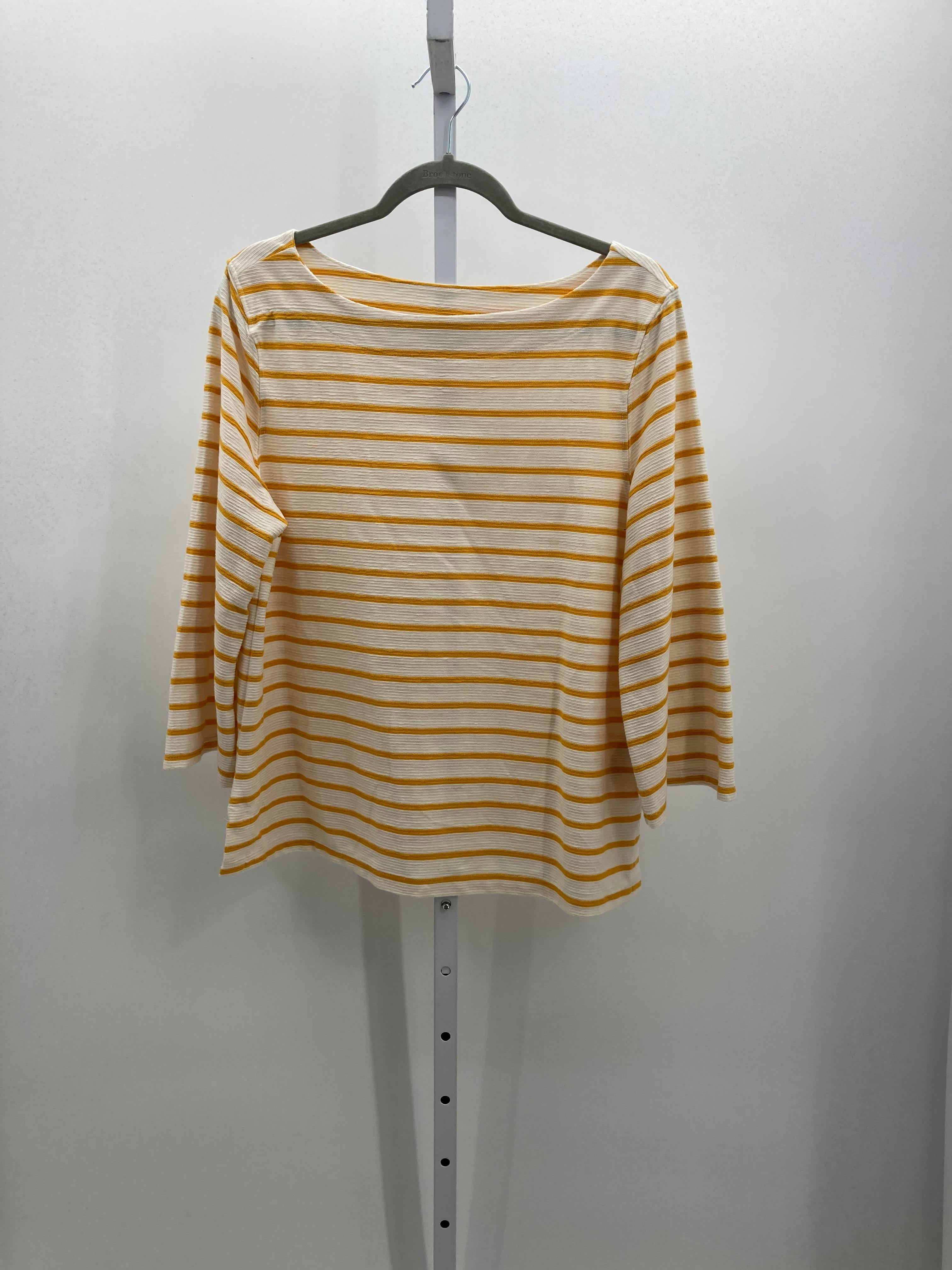 Old Navy Size Large Misses 3/4 Sleeve Shirt