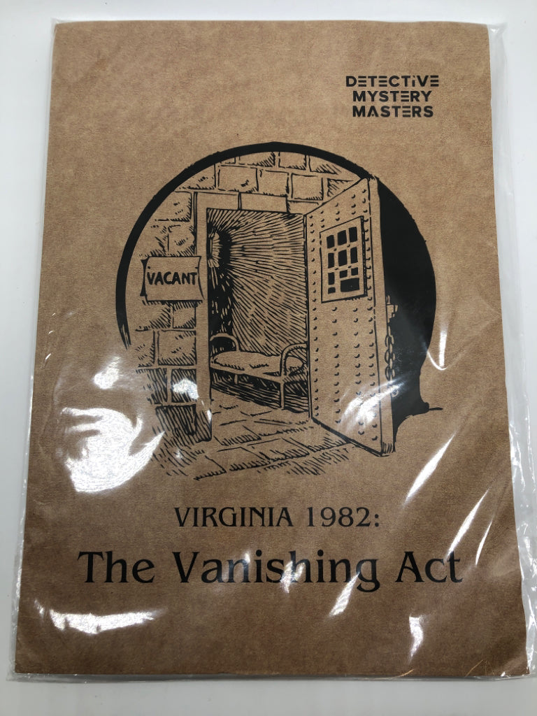 NIP "THE VANISHING ACT" MURDER MYSTERY GAME.