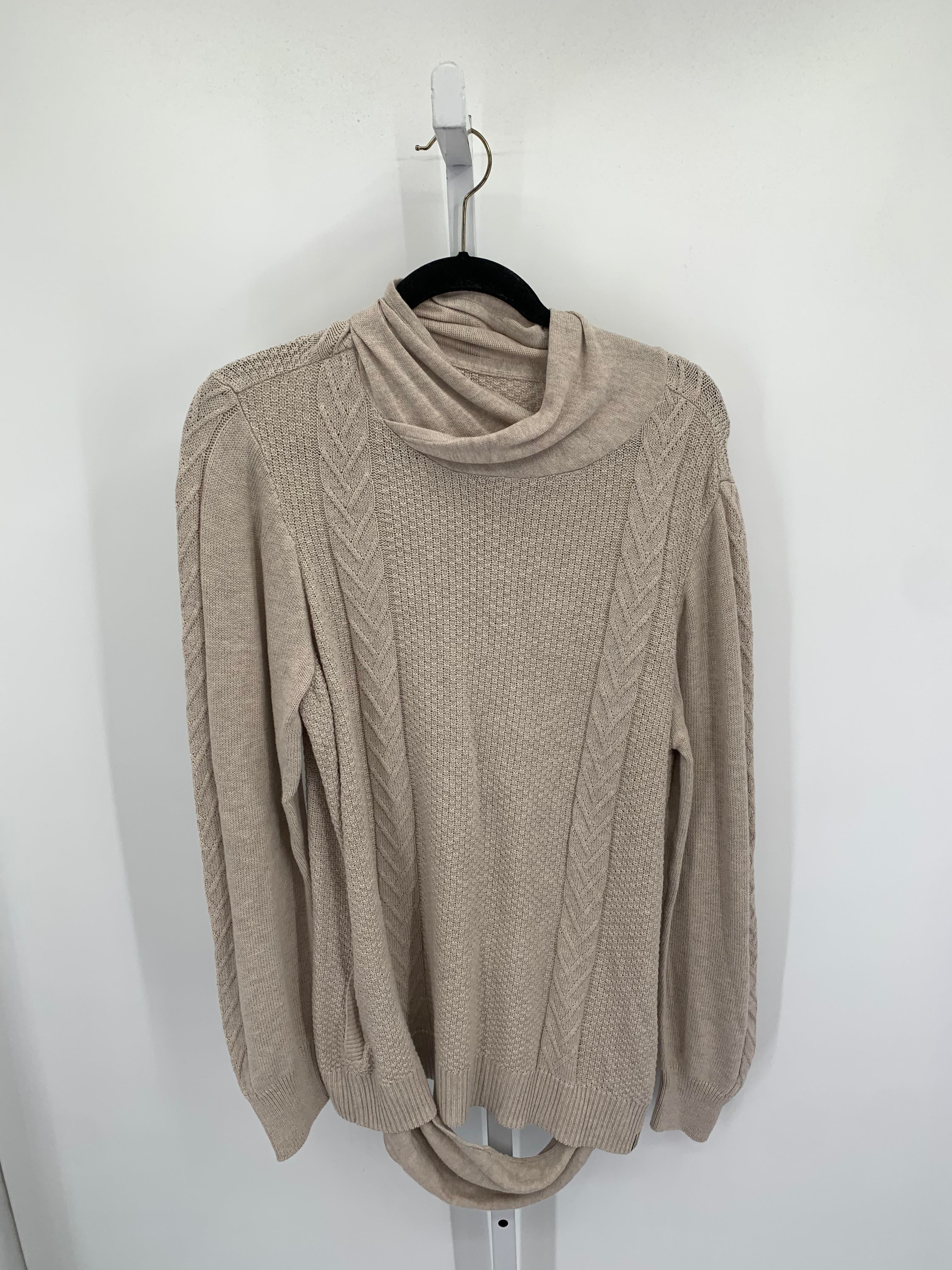 Size Extra Large Misses Long Slv Sweater