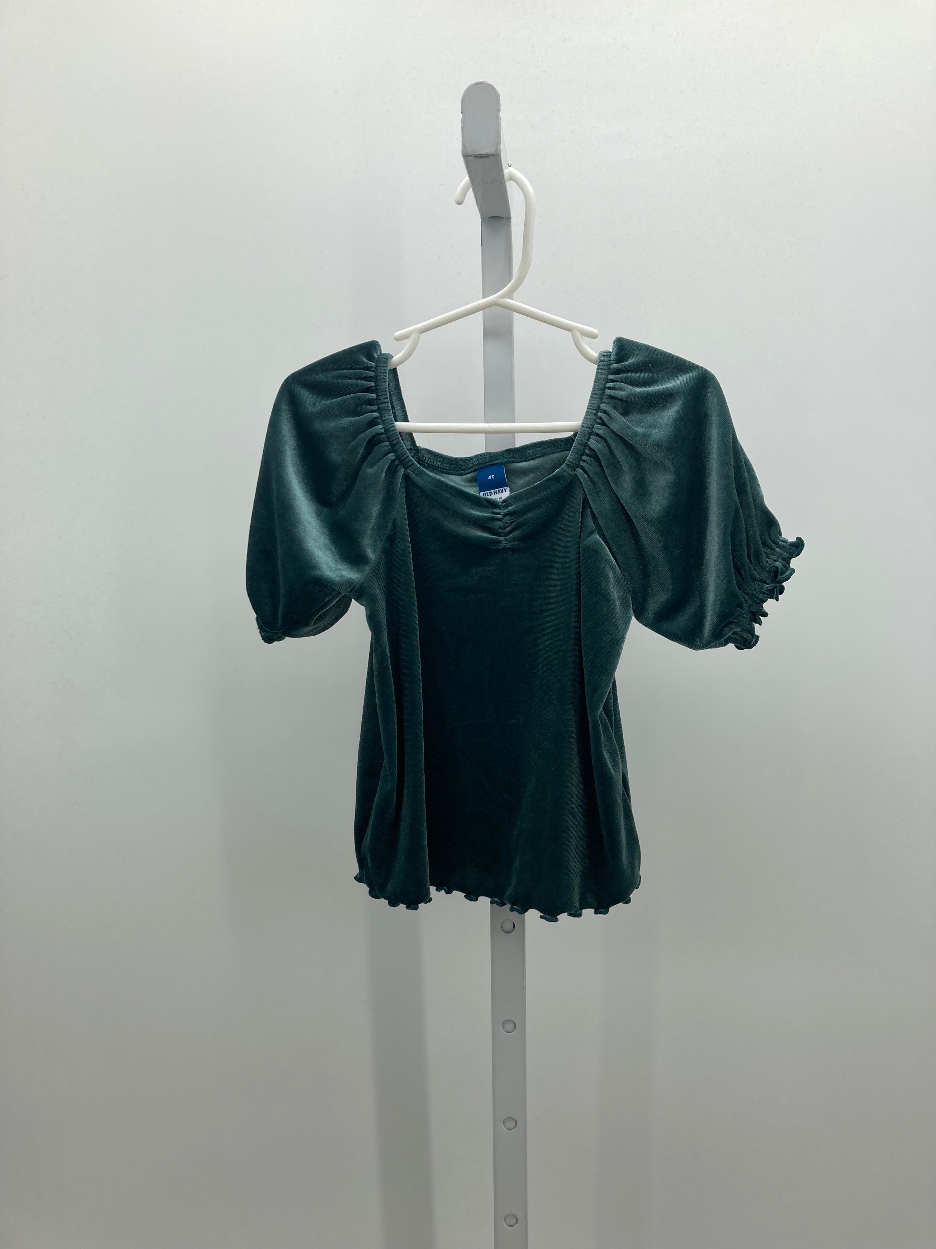 Old Navy Size 4T Girls Short Sleeve Shirt