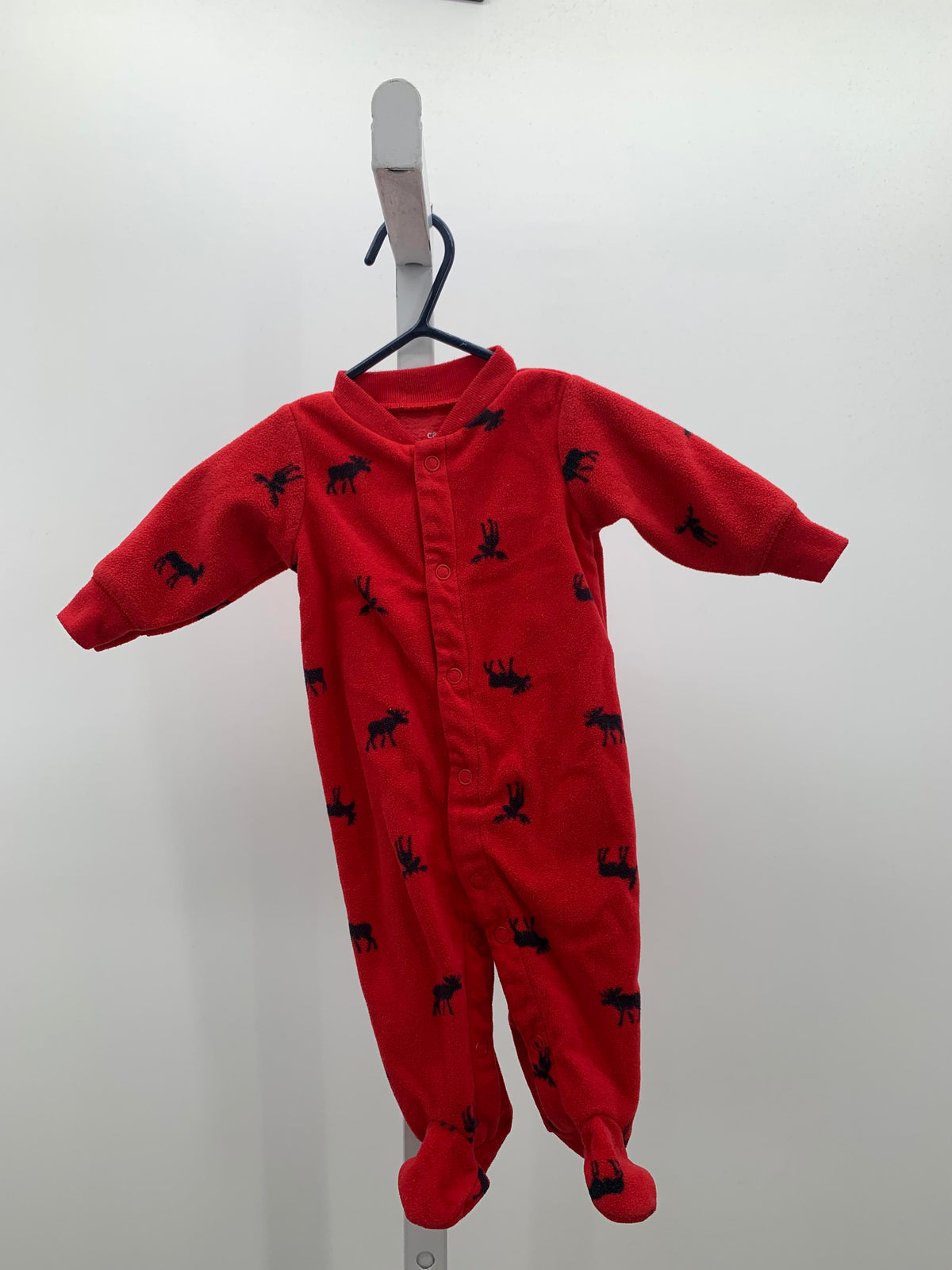 FLEECE MOOSE ROMPER