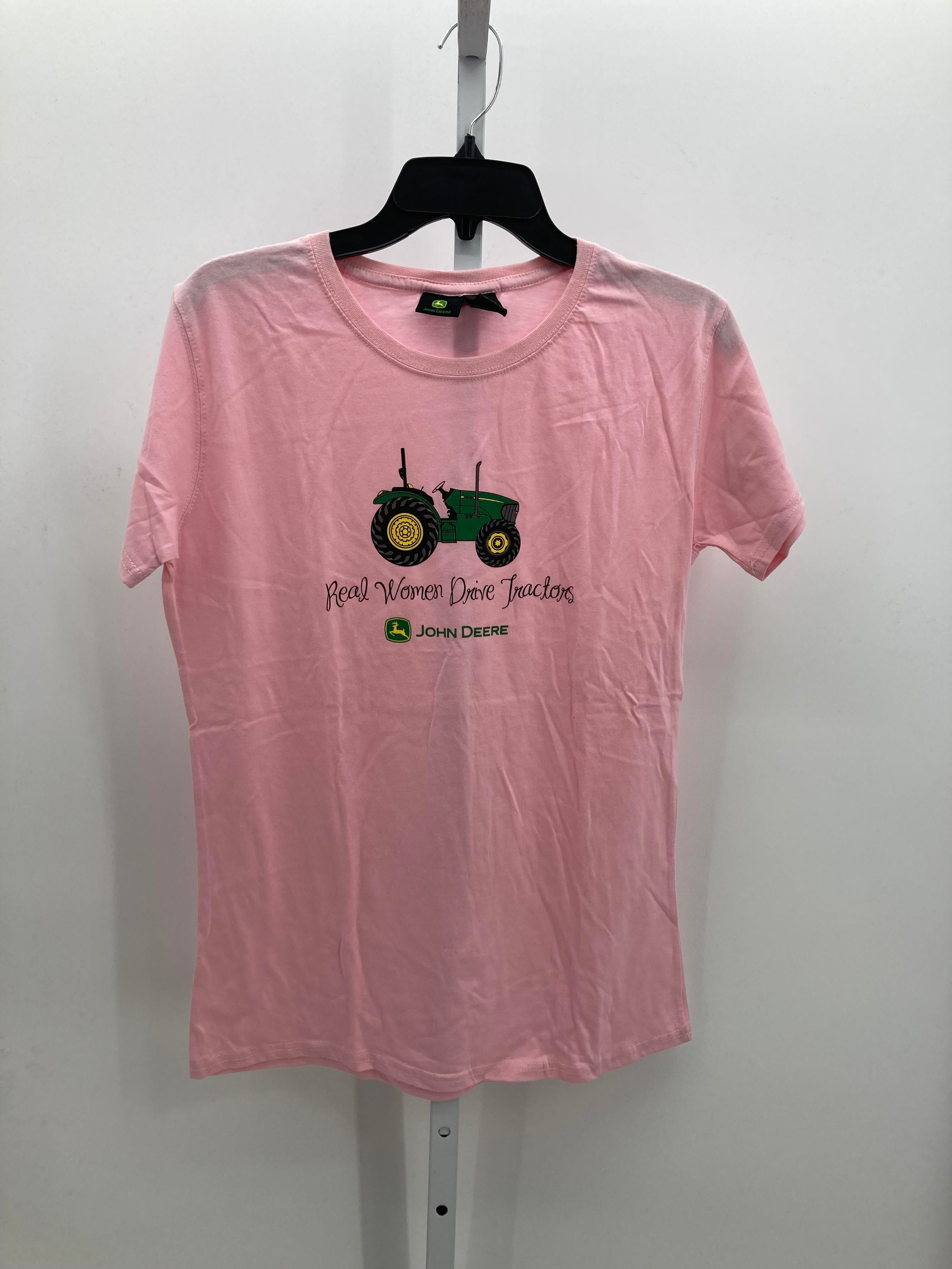 John Deere Size Large Misses Short Sleeve Shirt
