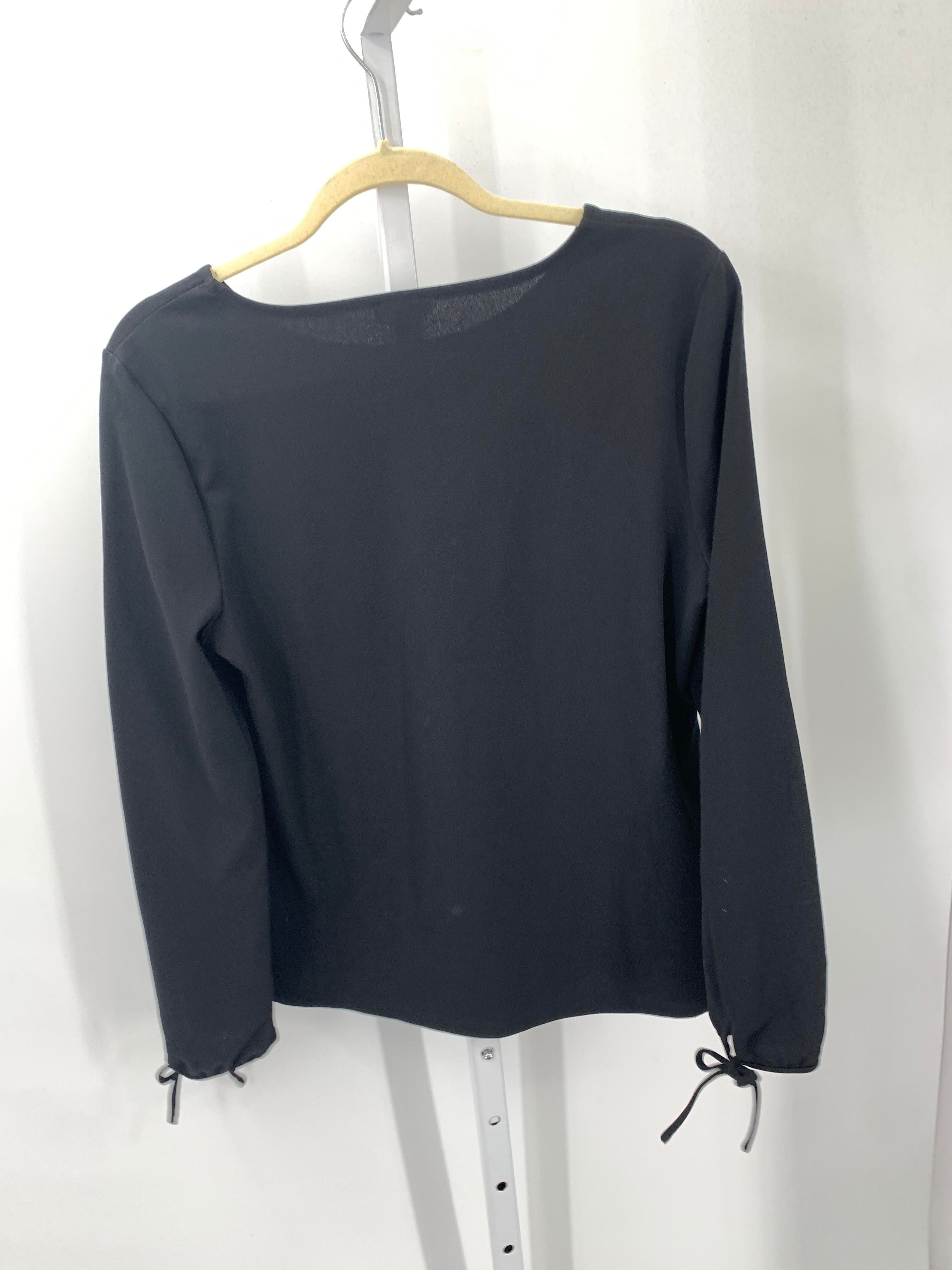 Talbots Size Medium Misses Long Sleeve Shirt