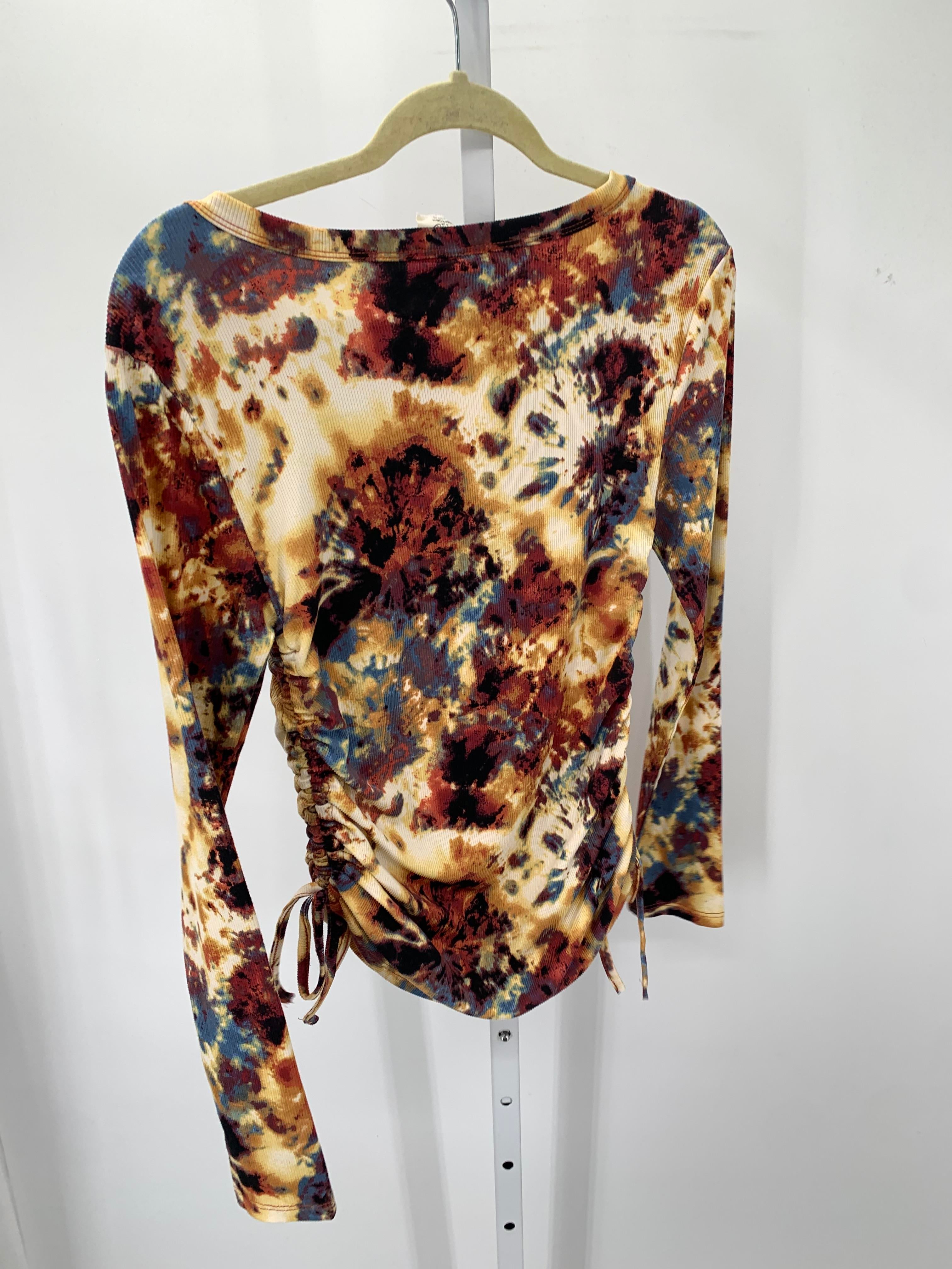 One Step Up Size Medium Juniors Long Sleeve Shirt