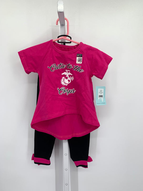 Size Toddler Girls 2 Pieces