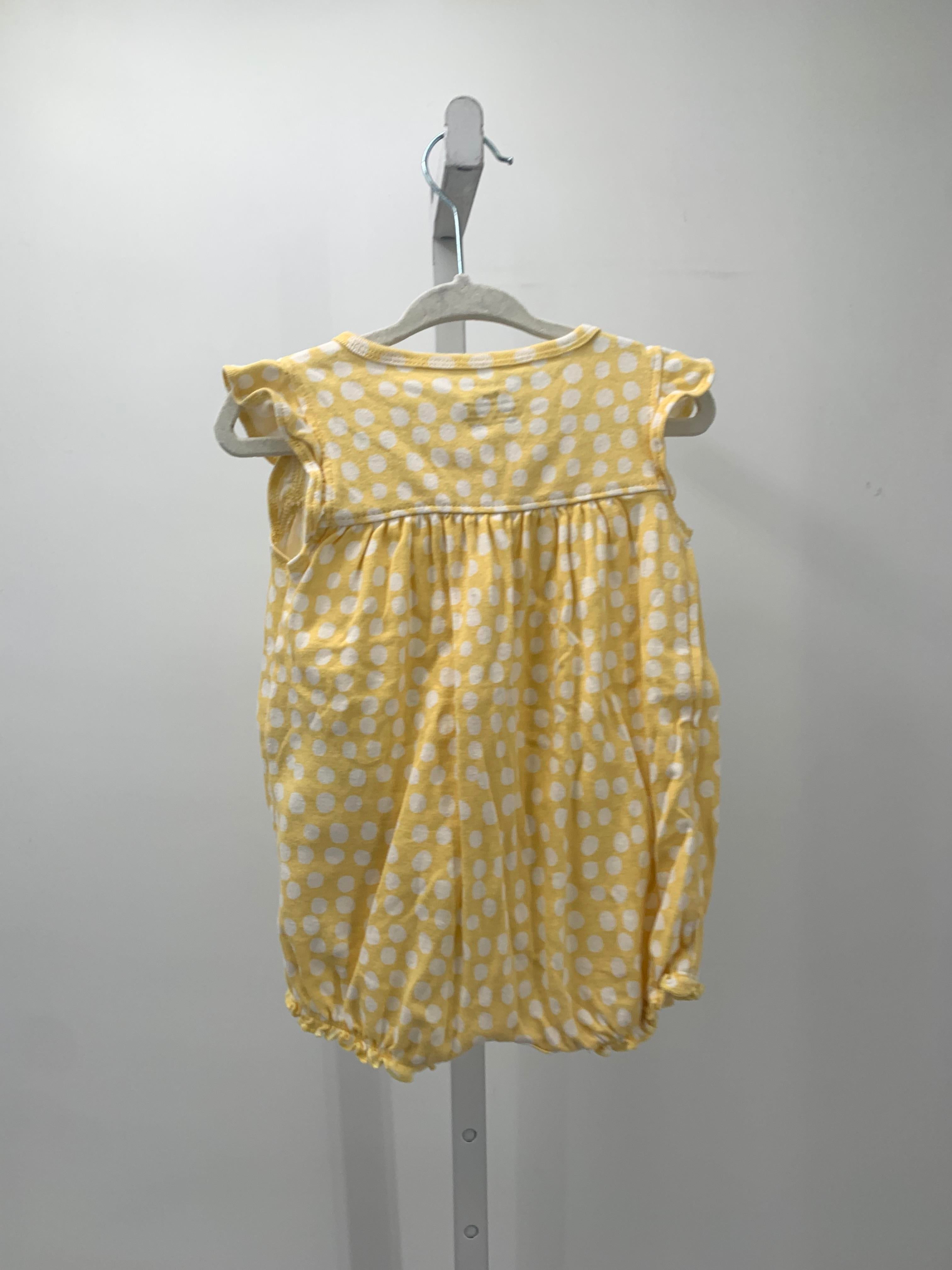 Carters Size 9 Months Girls Short Slv. Romper