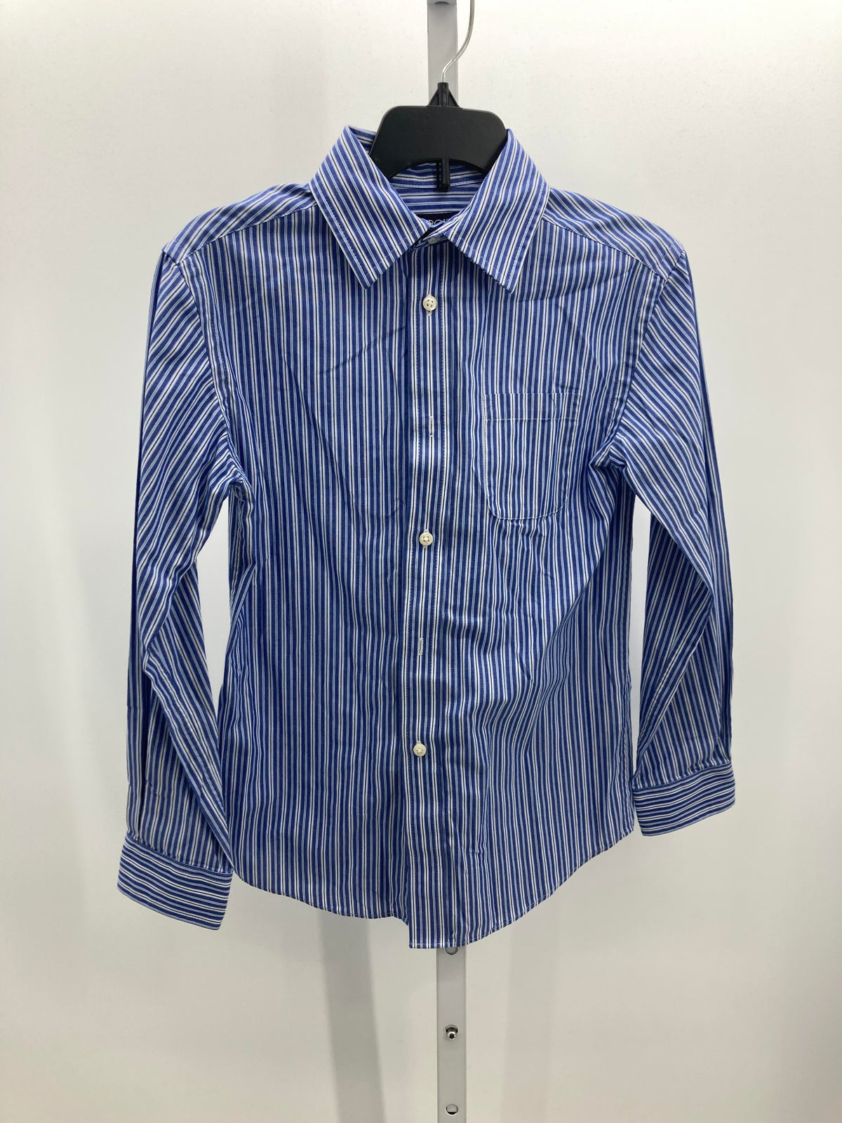 WHITE STRIPE BUTTON DOWN