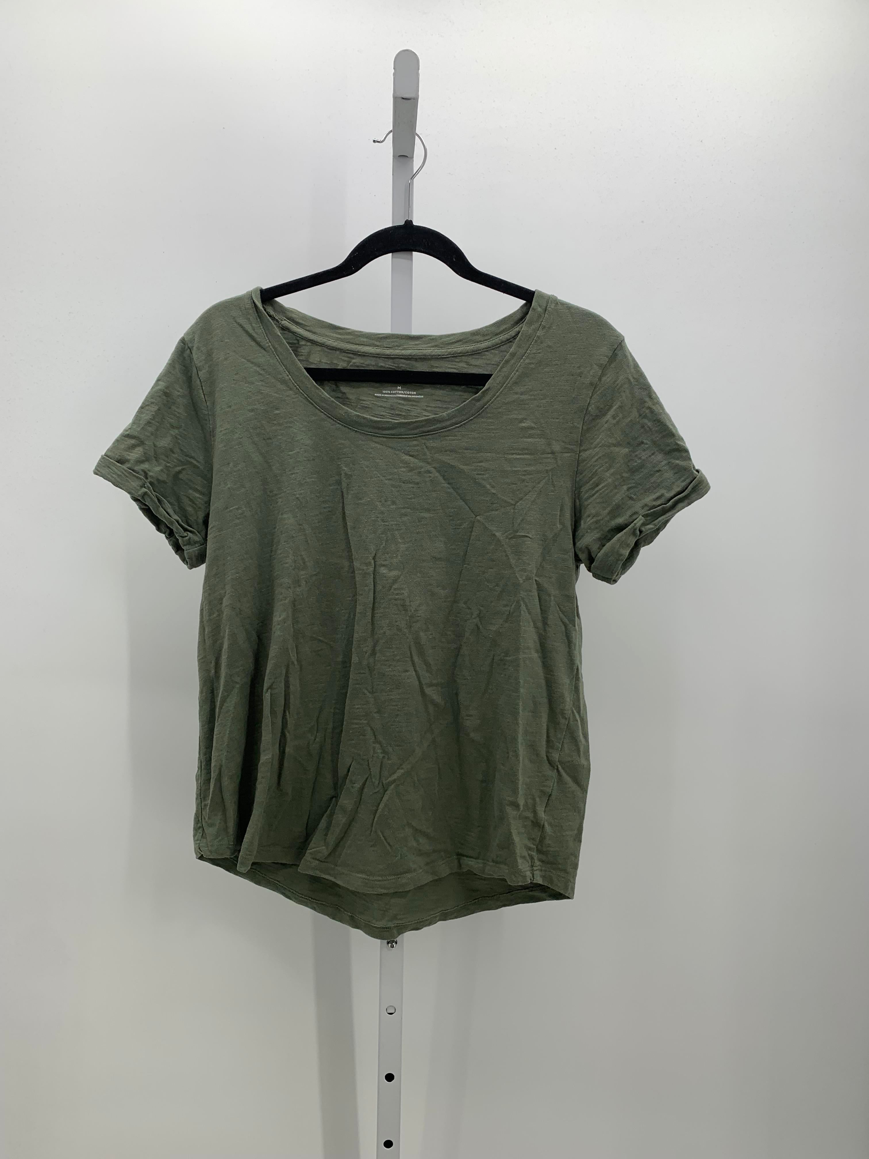 Talbots Size Medium Misses Short Sleeve Shirt