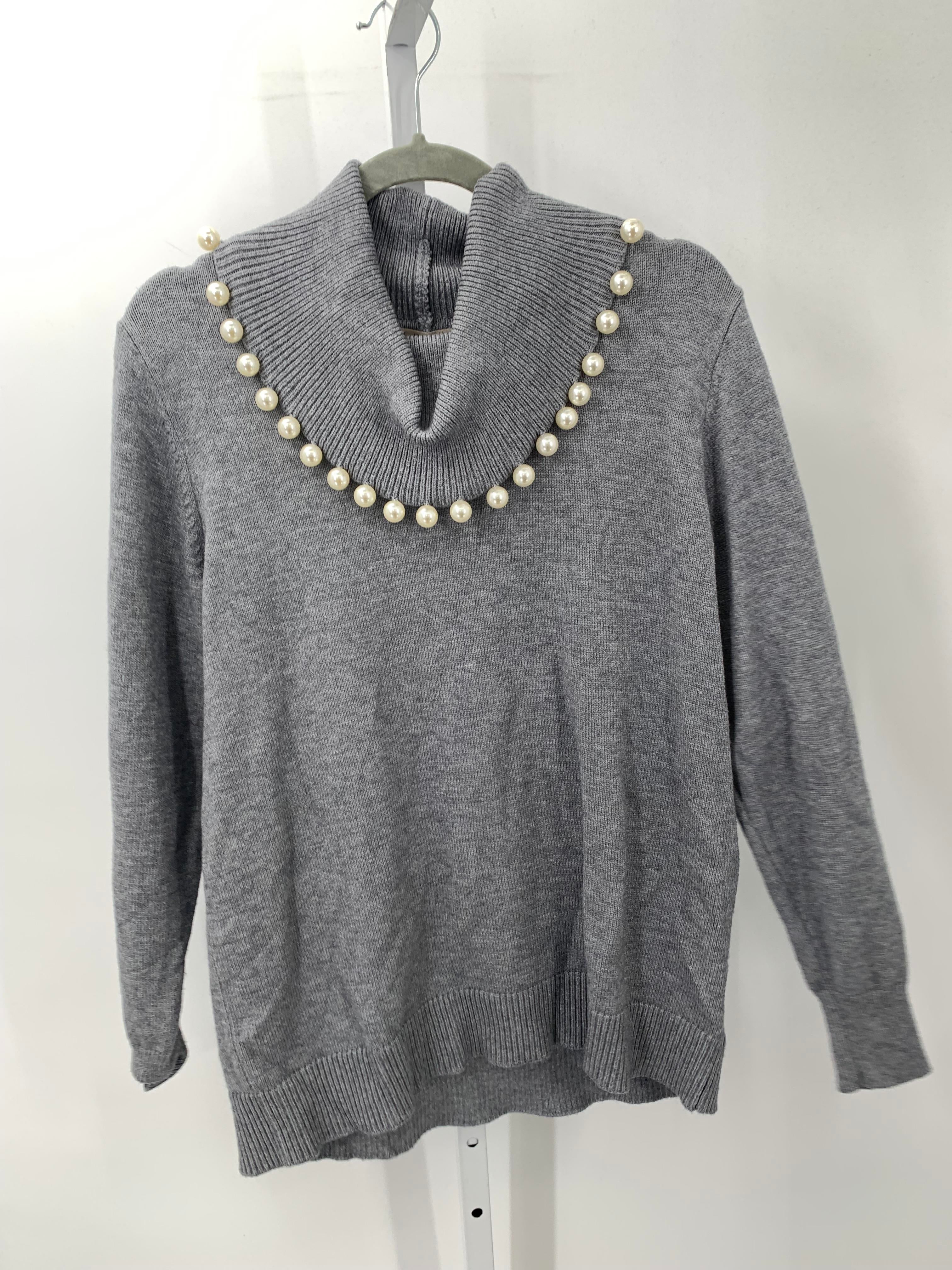 Size Medium Misses Long Slv Sweater